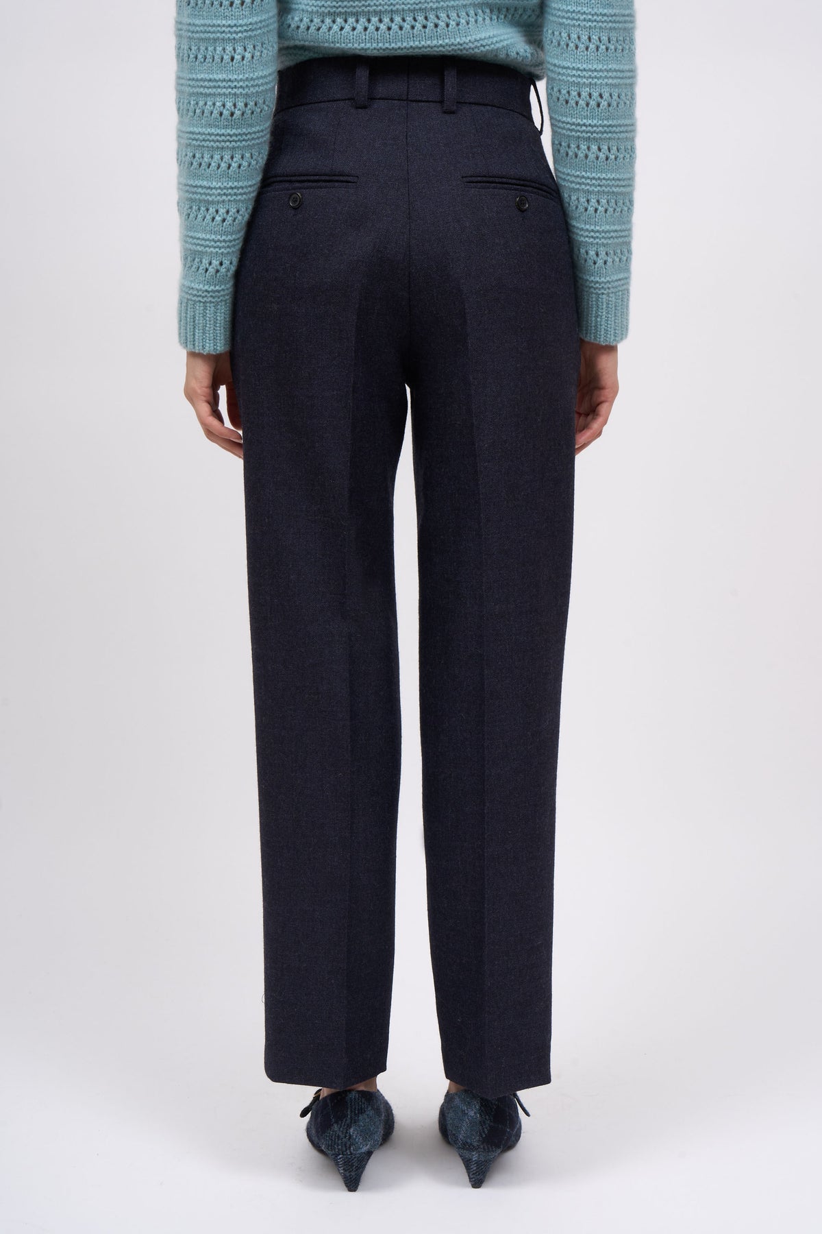 Paul & Joe Tailoring Alexis pantalon droit laine 36