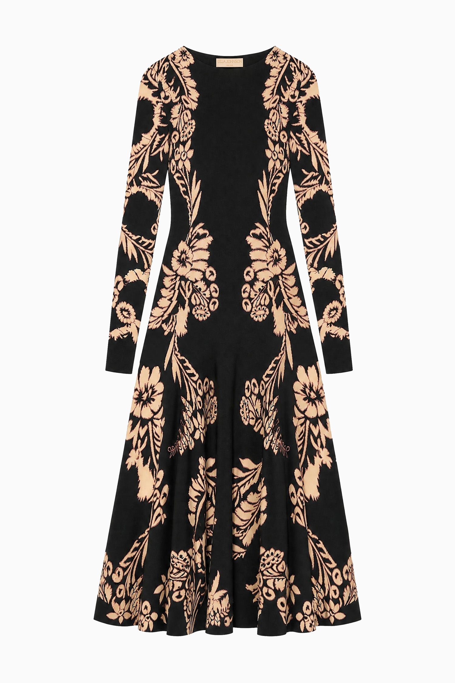 Ulla Johnson Knits Robe Nerissa Vesper jacquard midi