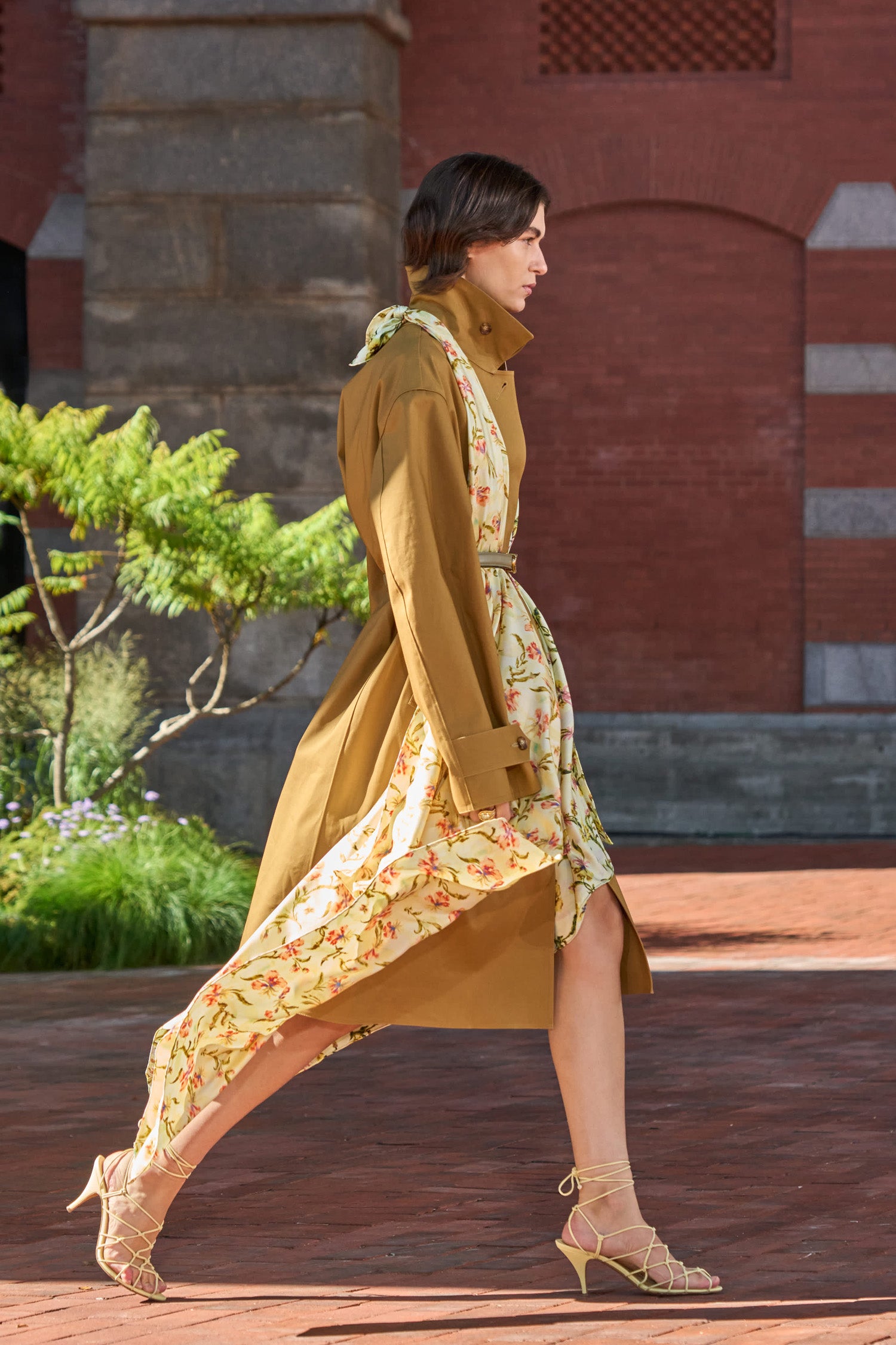Ulla Johnson Sloane SP271202 trench-coat Khaki coton