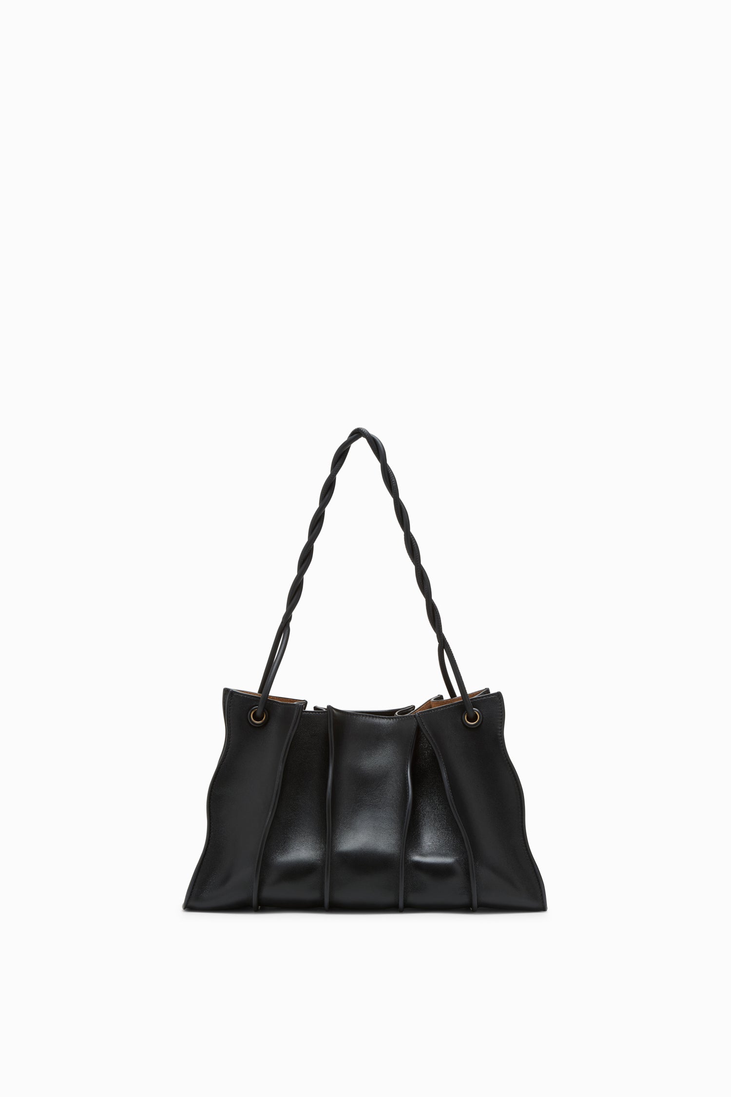 Ulla Johnson Adria FA261163 sac cuir Noir agneau convertible