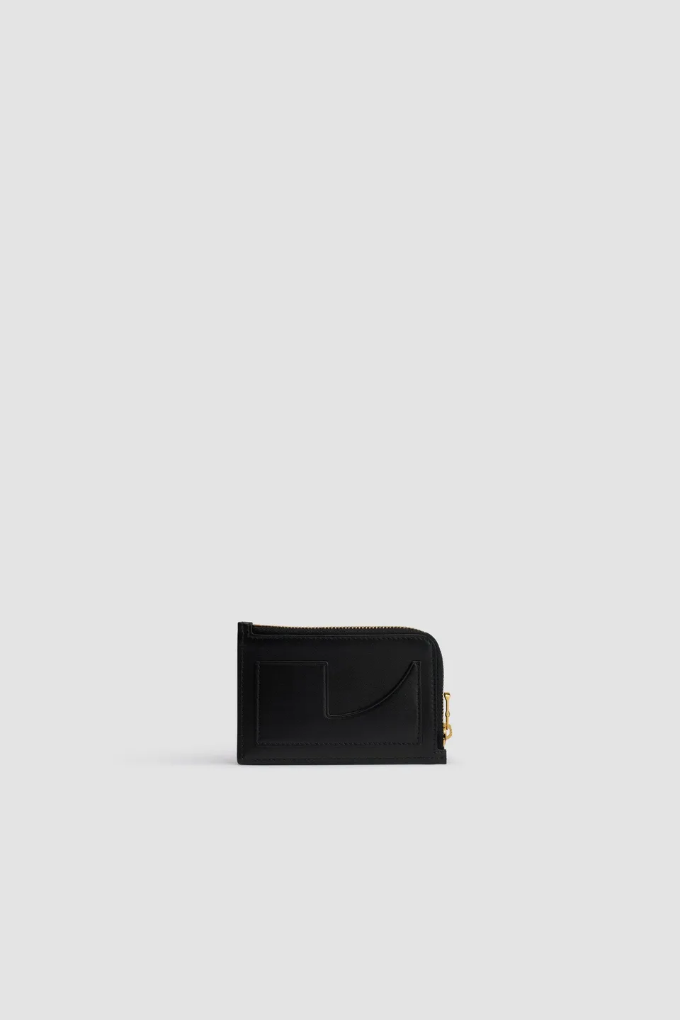 Patou SL005 porte-cartes cuir noir TU zippé Verona
