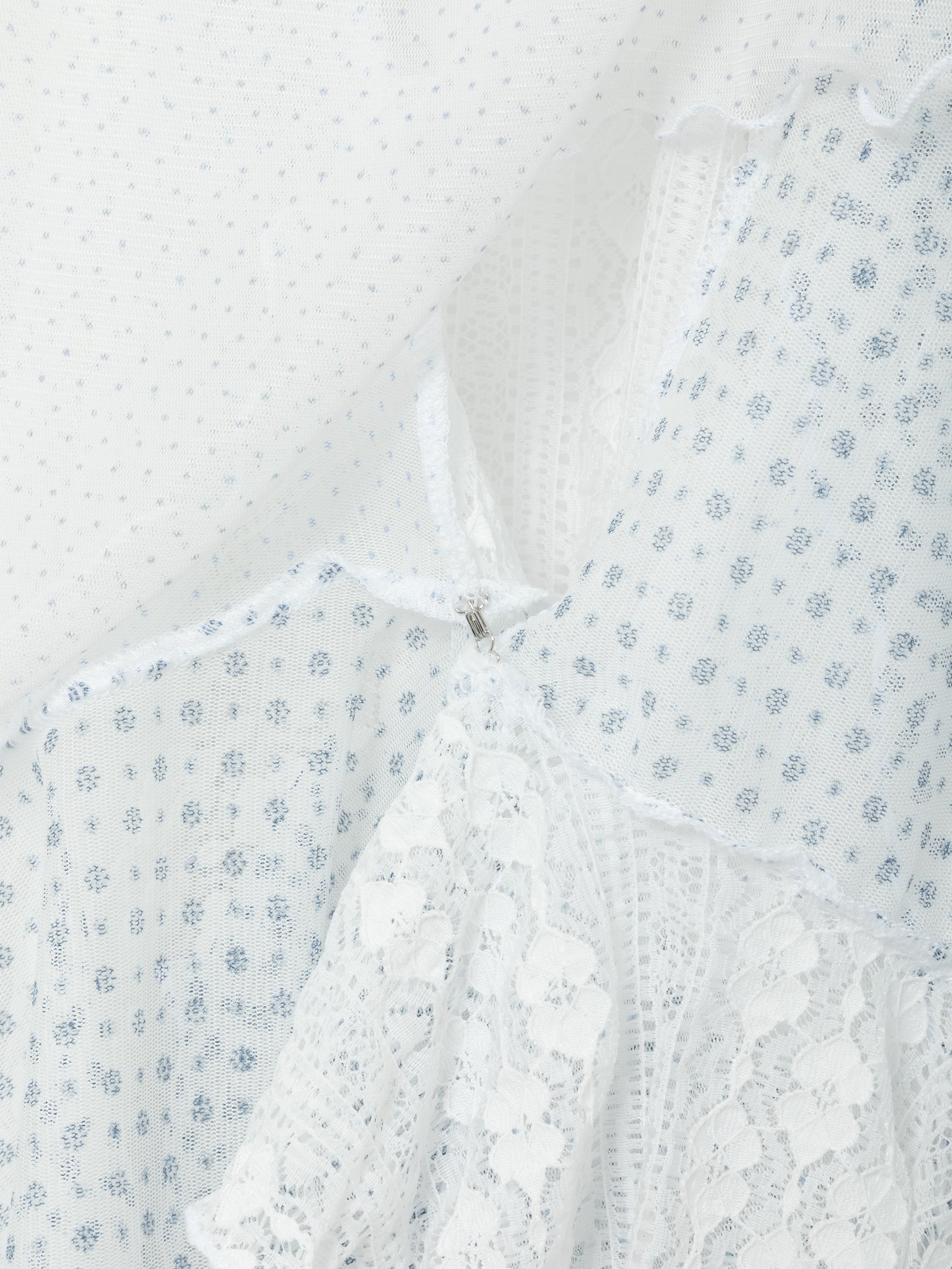 Ester Manas Two Ways jupe blanche pois en tulle