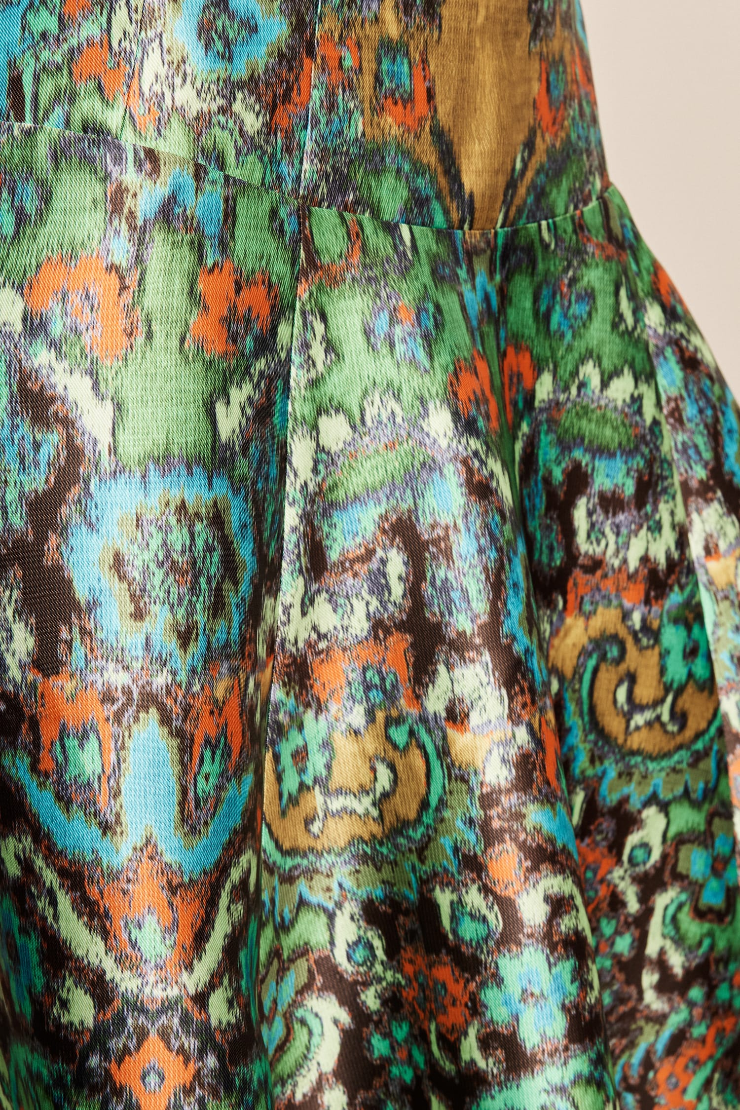 Alemaïs Charlotte Gown robe midi évasée recyclée