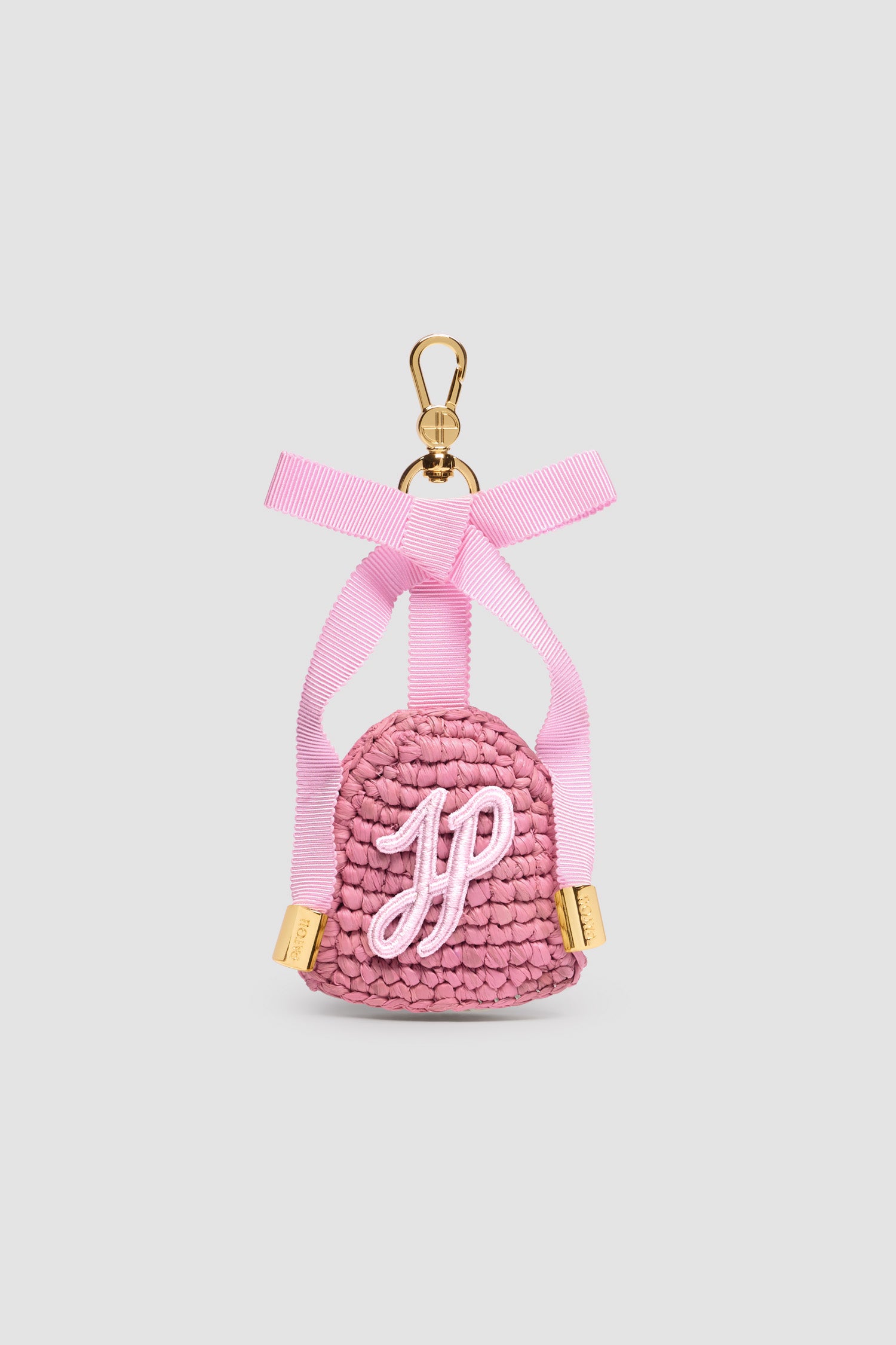 Patou Jewellery AC091 porte-clés raphia rose Primrose