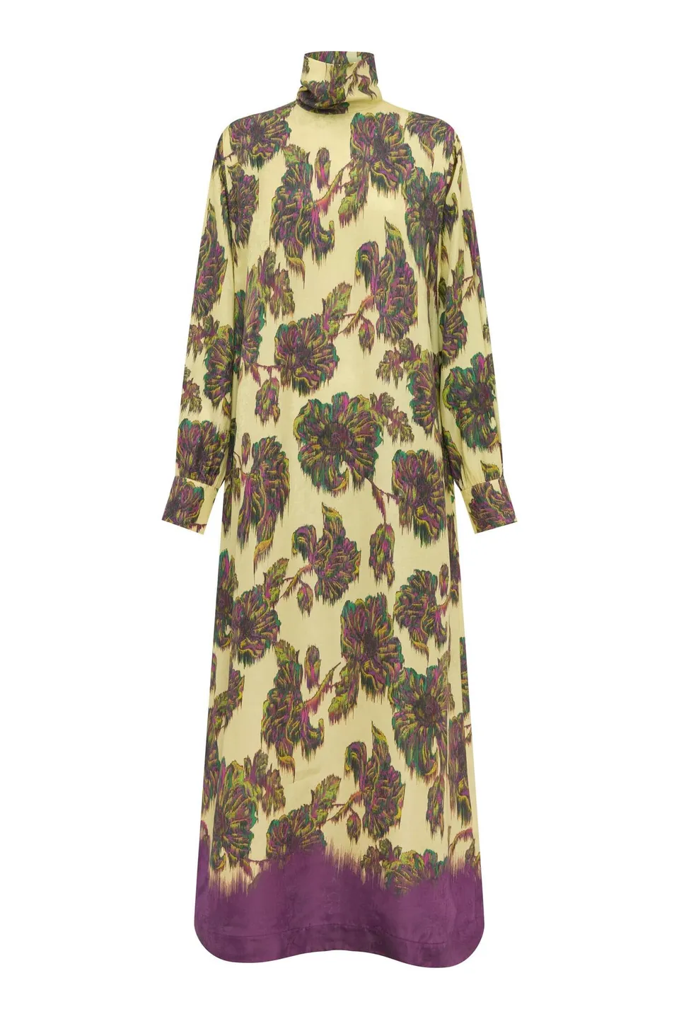 Alemaïs Jerry robe midi viscose fleurs