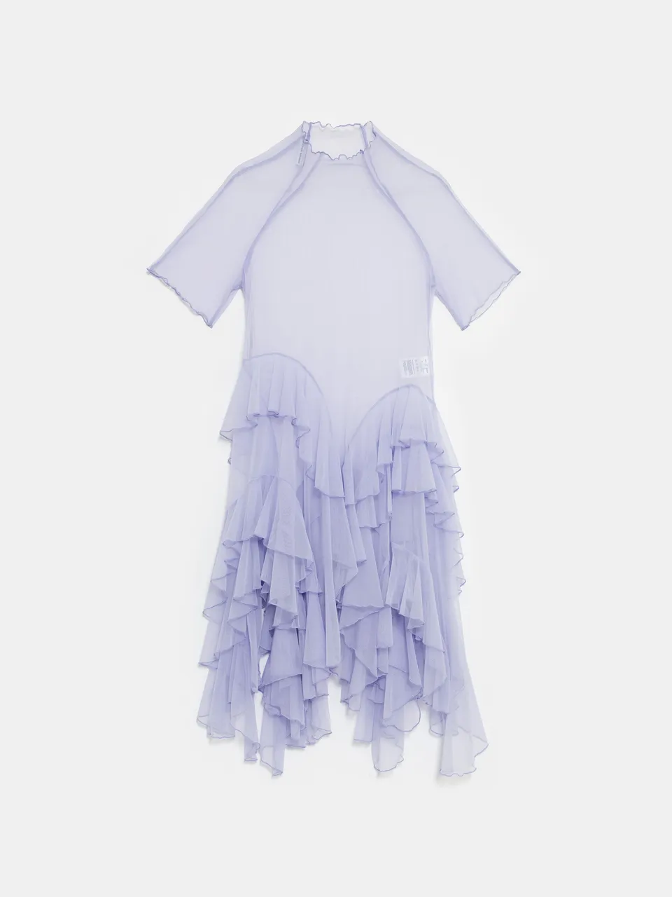 Ester Manas Dresses Lilac Spiral Maxi Robe longue lilas