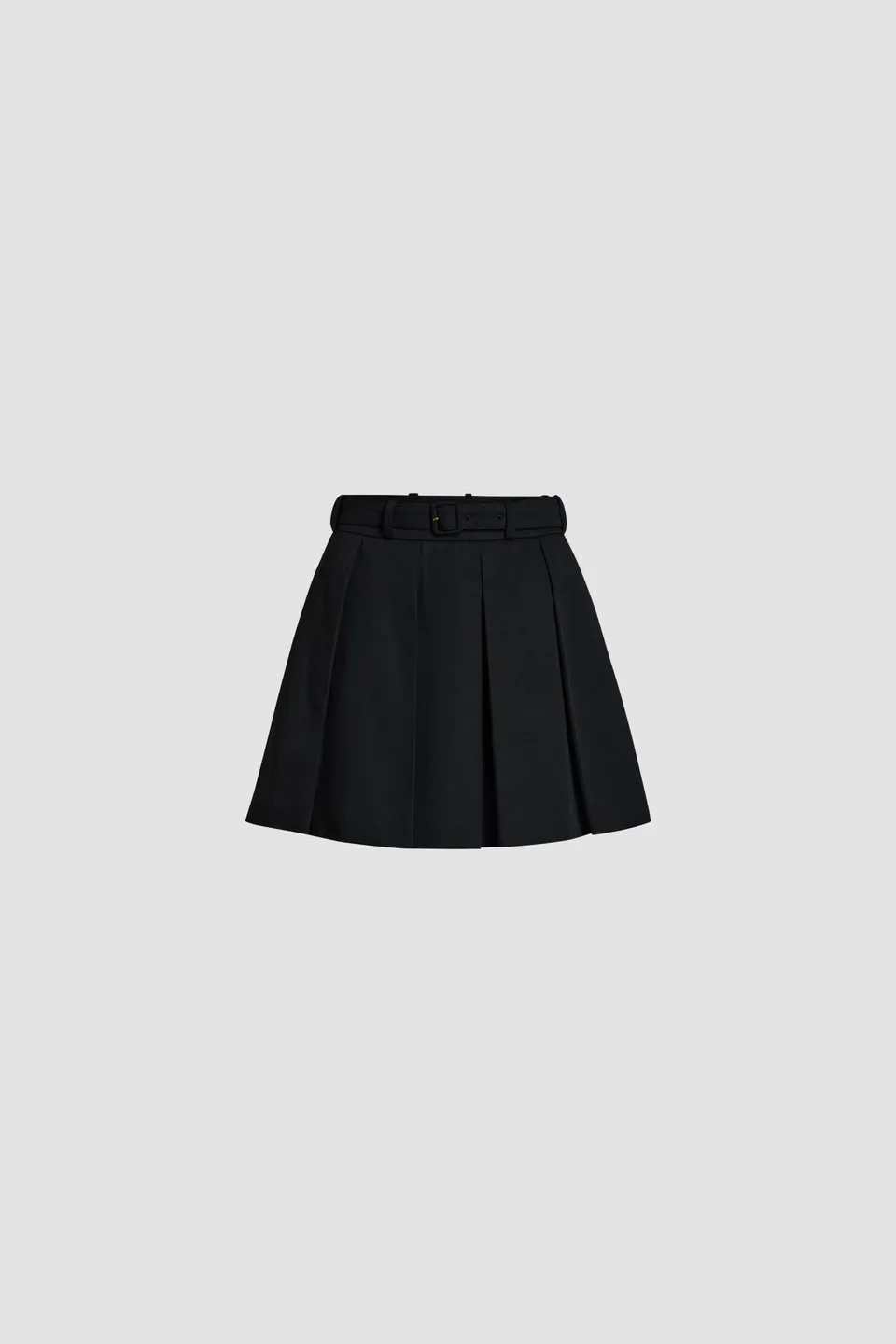 Patou jupe mini plissée SK071 coton bio noire