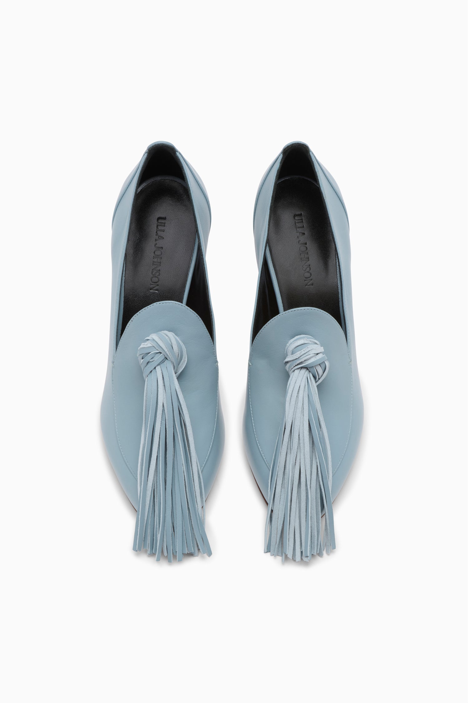 Ulla Johnson Agata Escarpins Cuir Arctic Talon 75mm