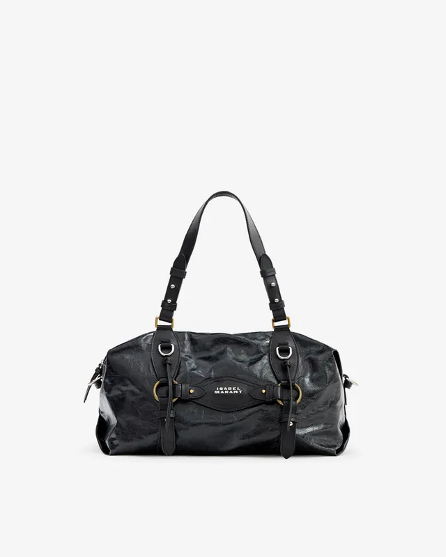 Isabel Marant Tilpa PP0507 sac cuir noir 36 cm