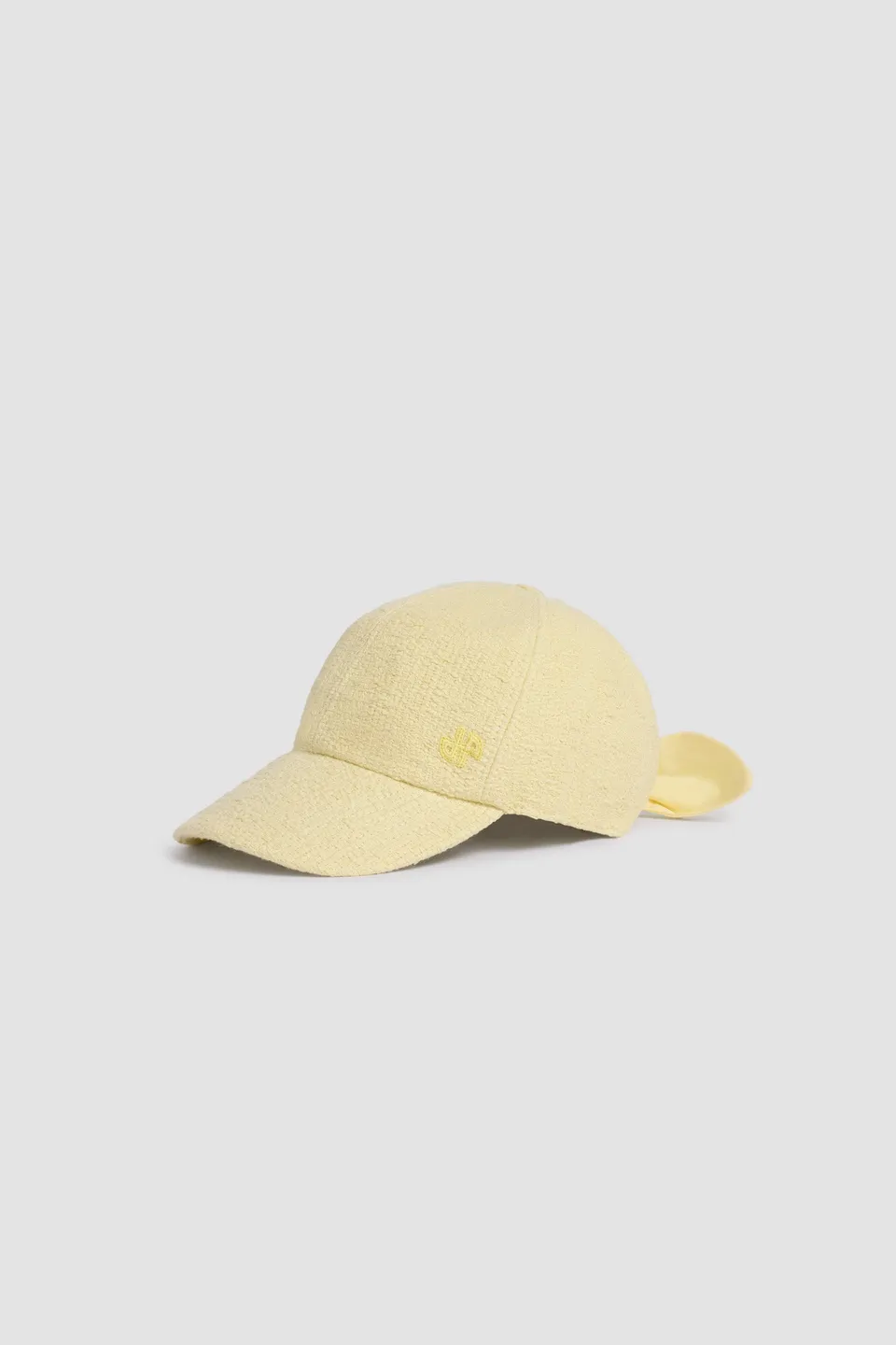 Patou AC111 casquette Limelight jaune coton nœud dos S M L