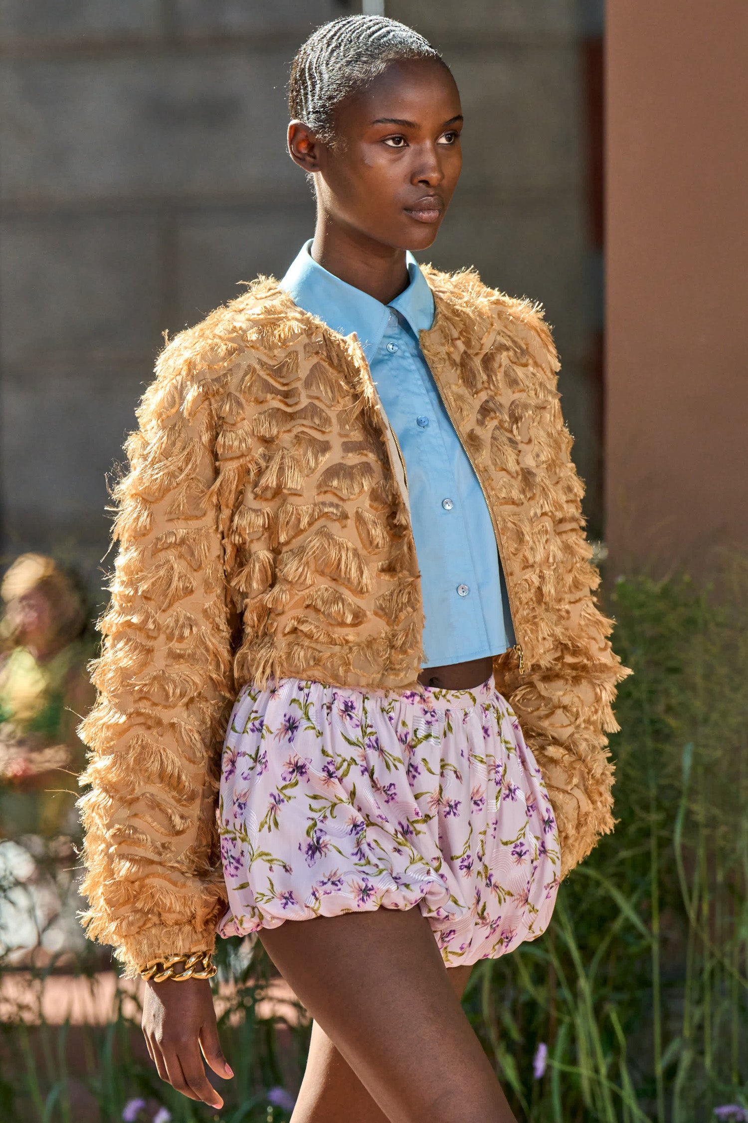 Ulla Johnson Zinnia Short Heliotrope soie
