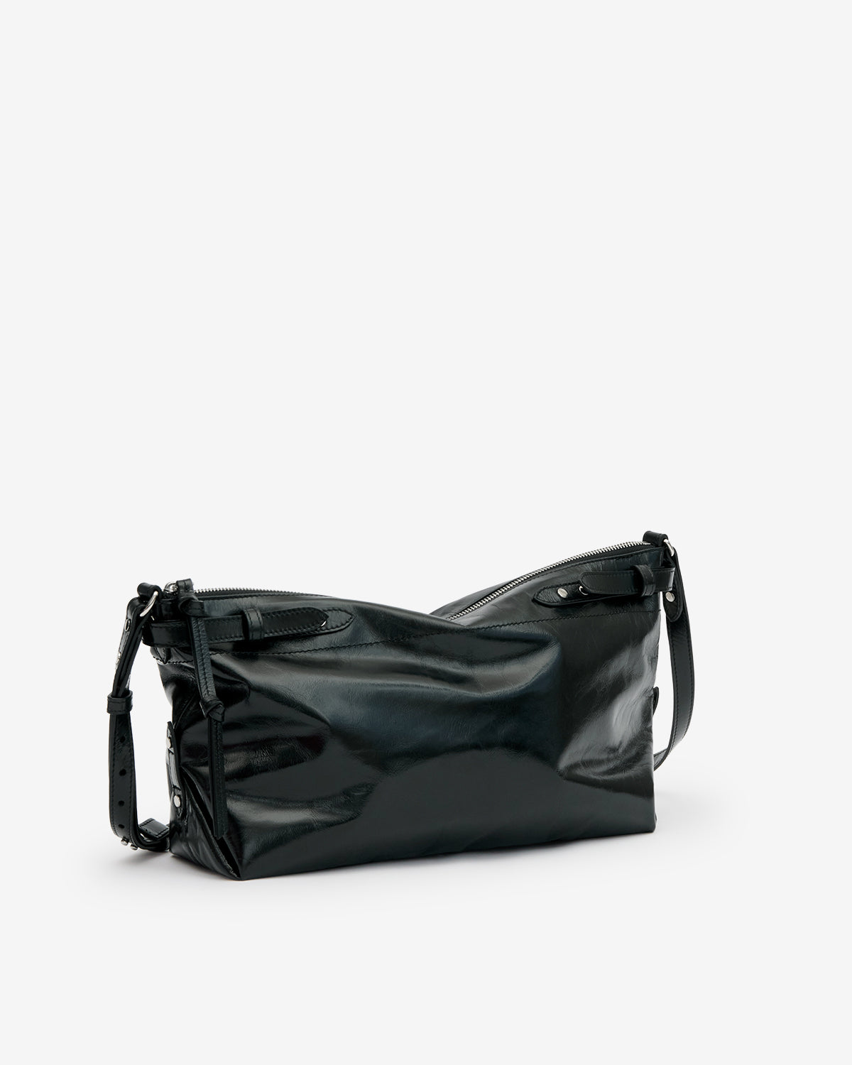 Isabel Marant Winna Day BF0127FA sac noir cuir 37,5 cm