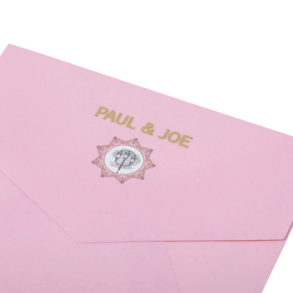 Paul & Joe Papeterie carte chat Vendôme rose lot 3