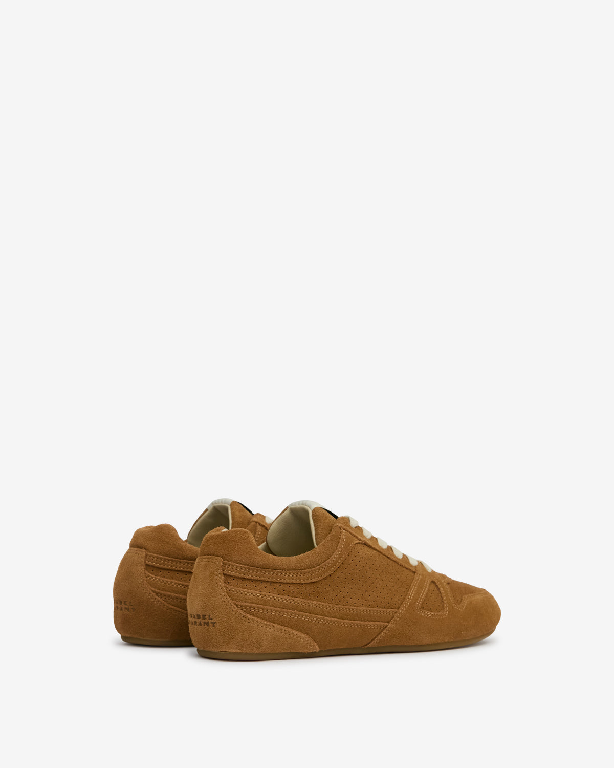 Isabel Marant Senny Low Baskets Basses Cognac Cuir Suède