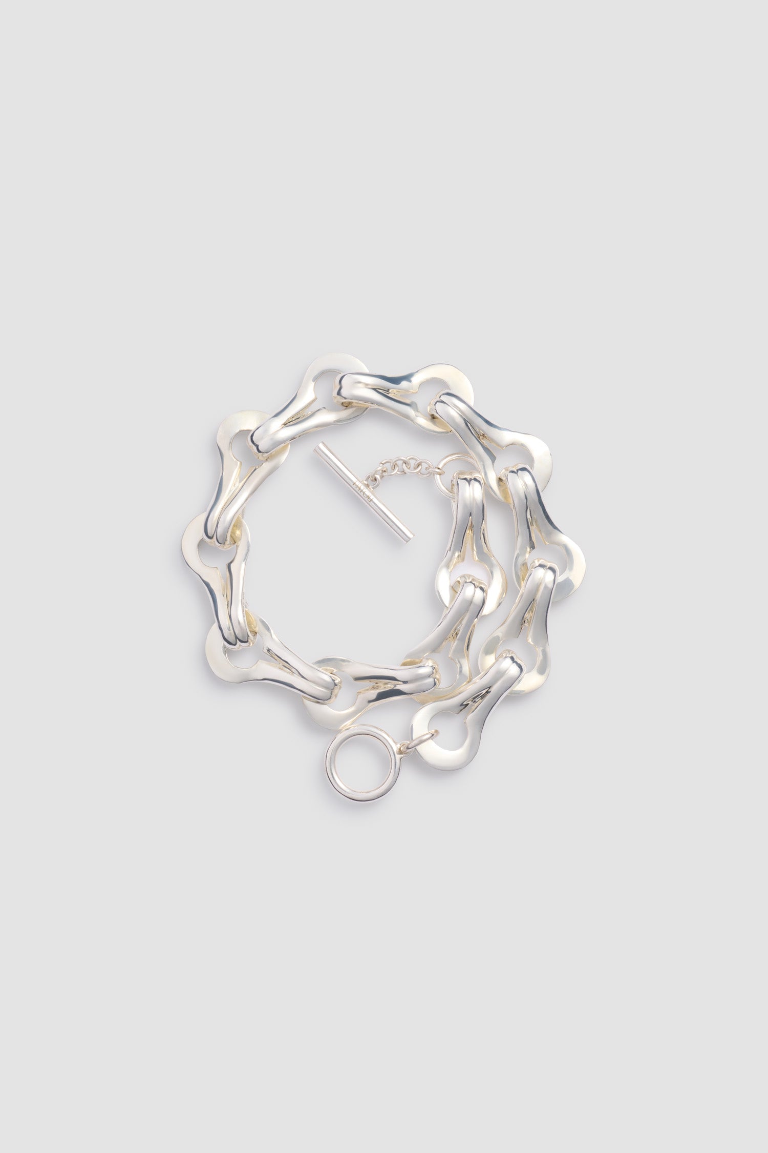 Patou JW181 bracelet chaîne argenté taille unique