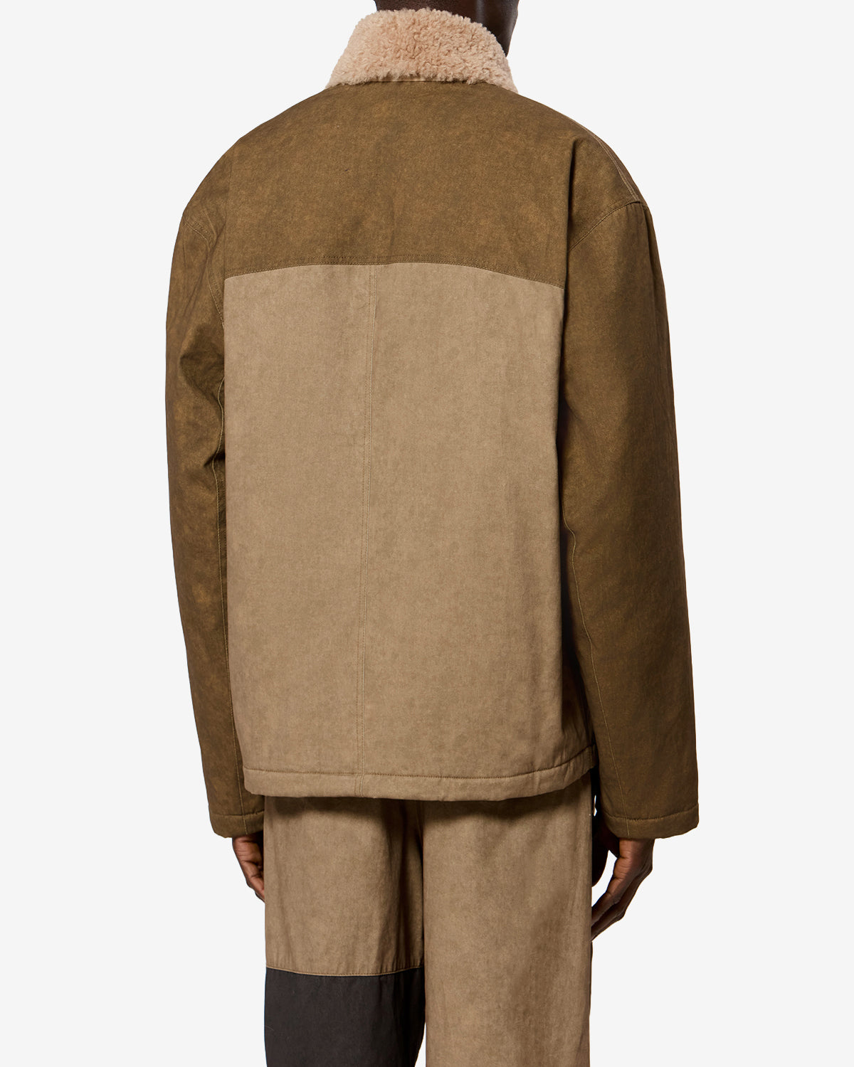 Isabel Marant Toswald manteau coton kaki XS à XL