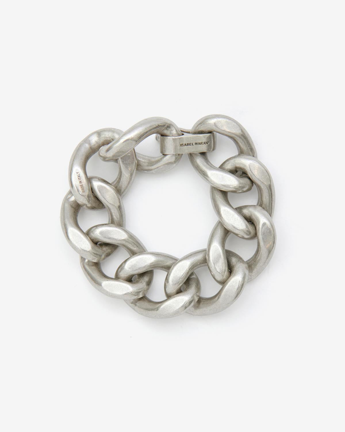 Isabel Marant Links bracelet argent oversize