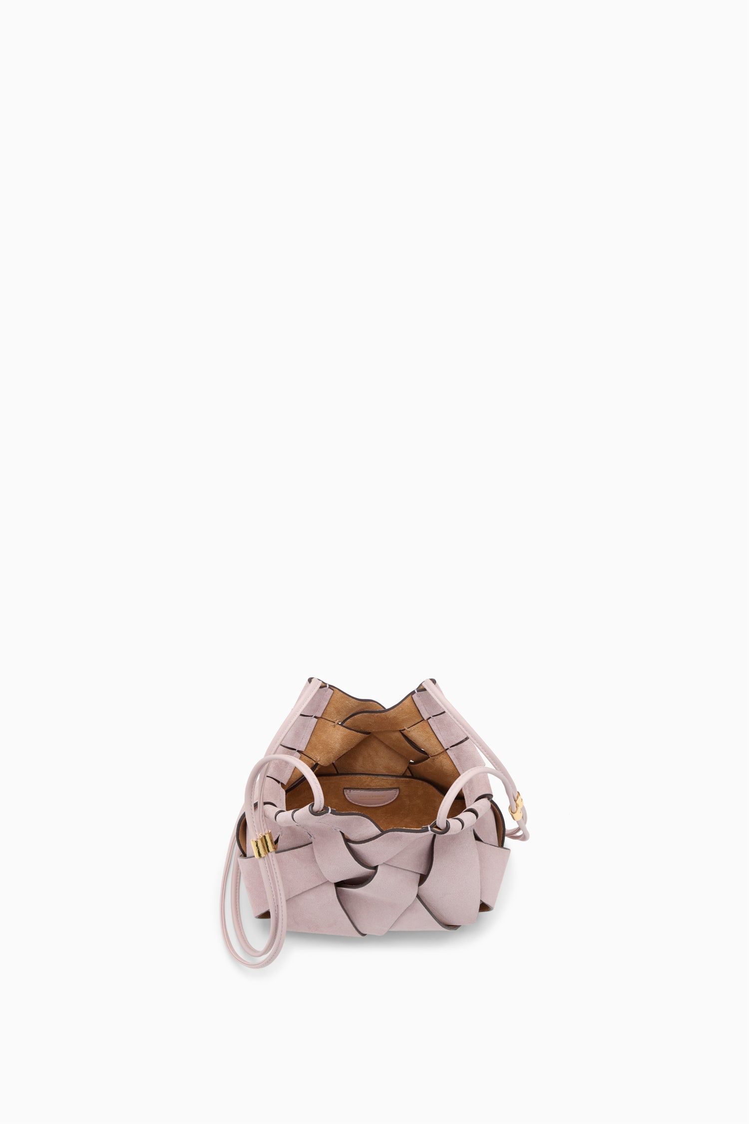 Ulla Johnson Charlotte sac bandoulière Lilac tressé