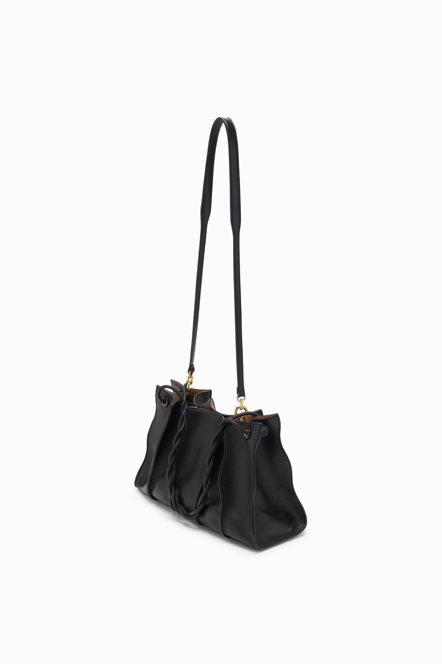 Ulla Johnson Adria FA261163 sac cuir Noir agneau convertible
