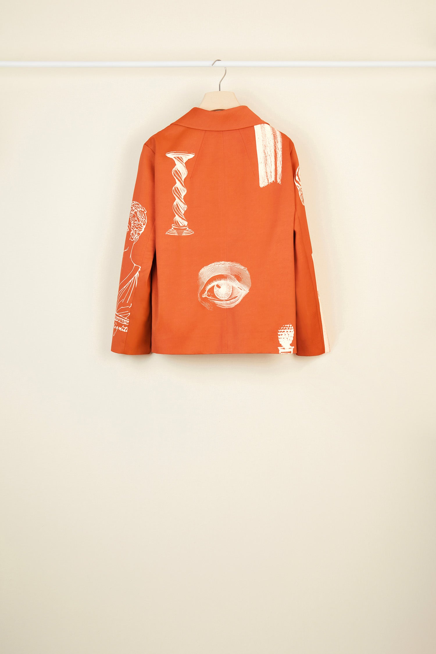 Patou OU00300065012 veste Sienna Riddle Print évasée