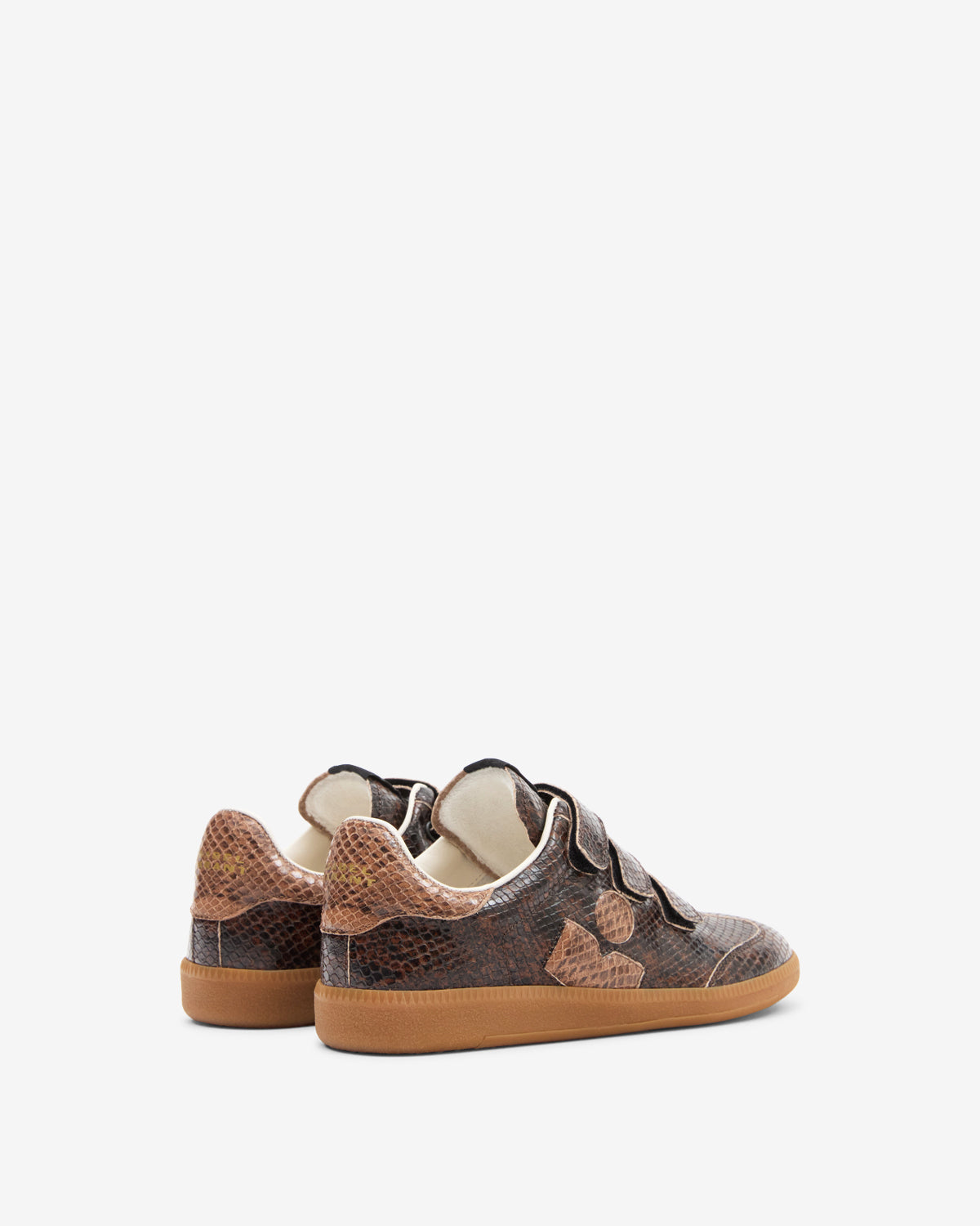 Isabel Marant Baskets Beth sneaker mocha cuir python