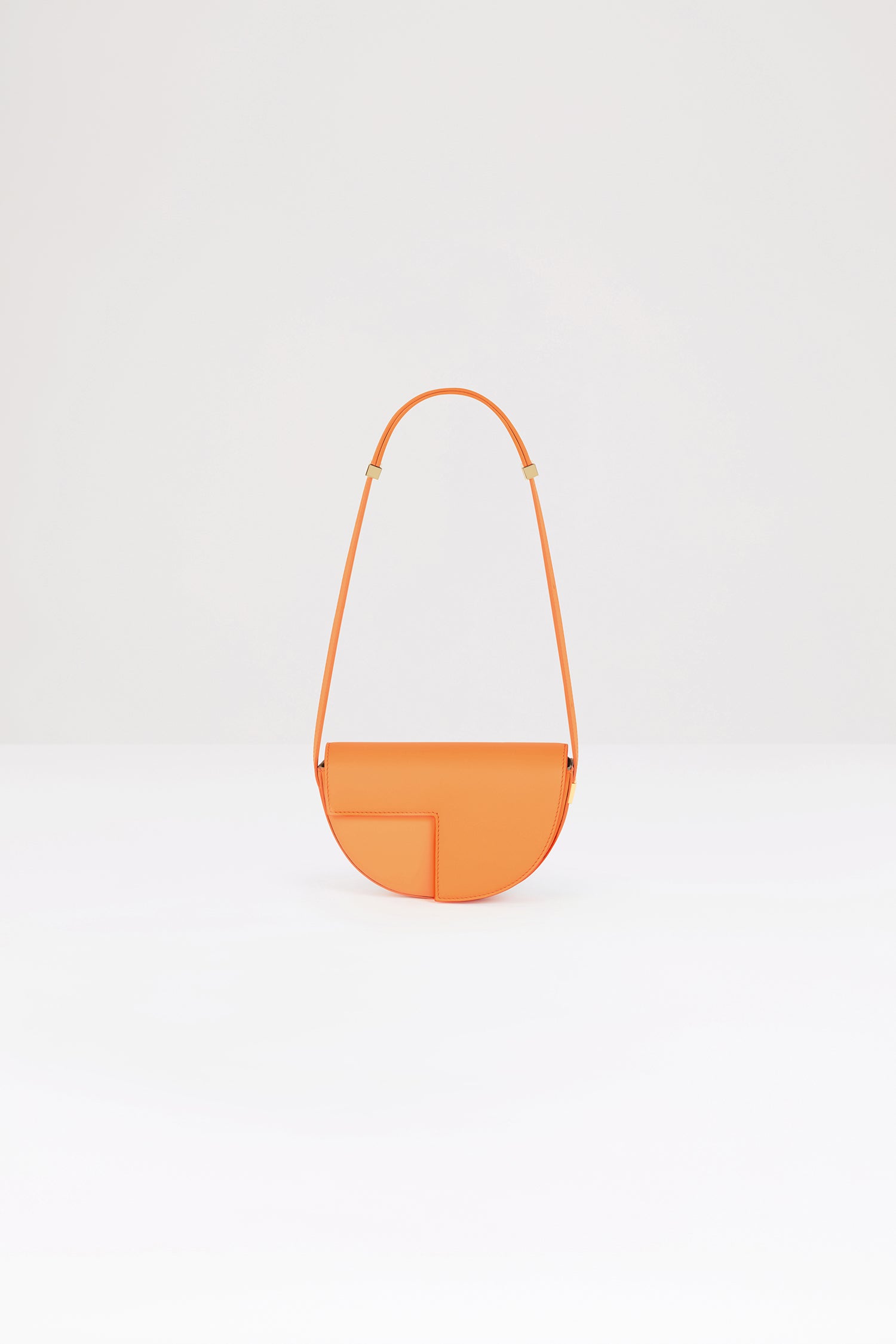 Patou Le Petit Patou sac cuir Bright Orange TU 20 cm