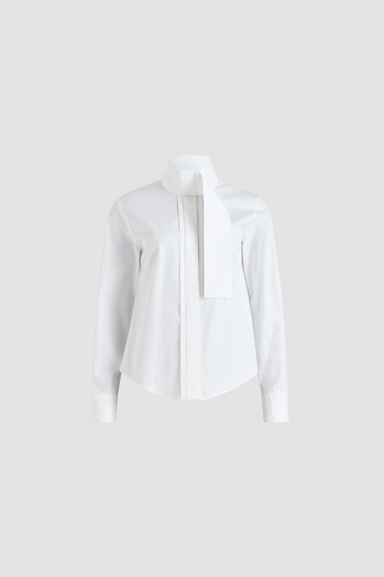 Patou H25BL0450017001W chemisier blanc coton bio col foulard