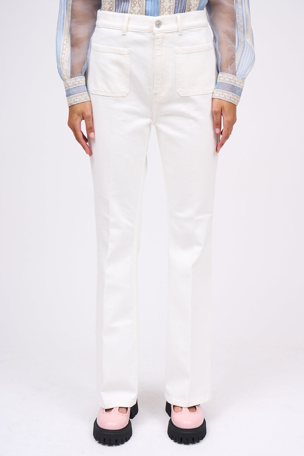 Paul & Joe Tailoring Woodstock jean évasé taille haute Jeans