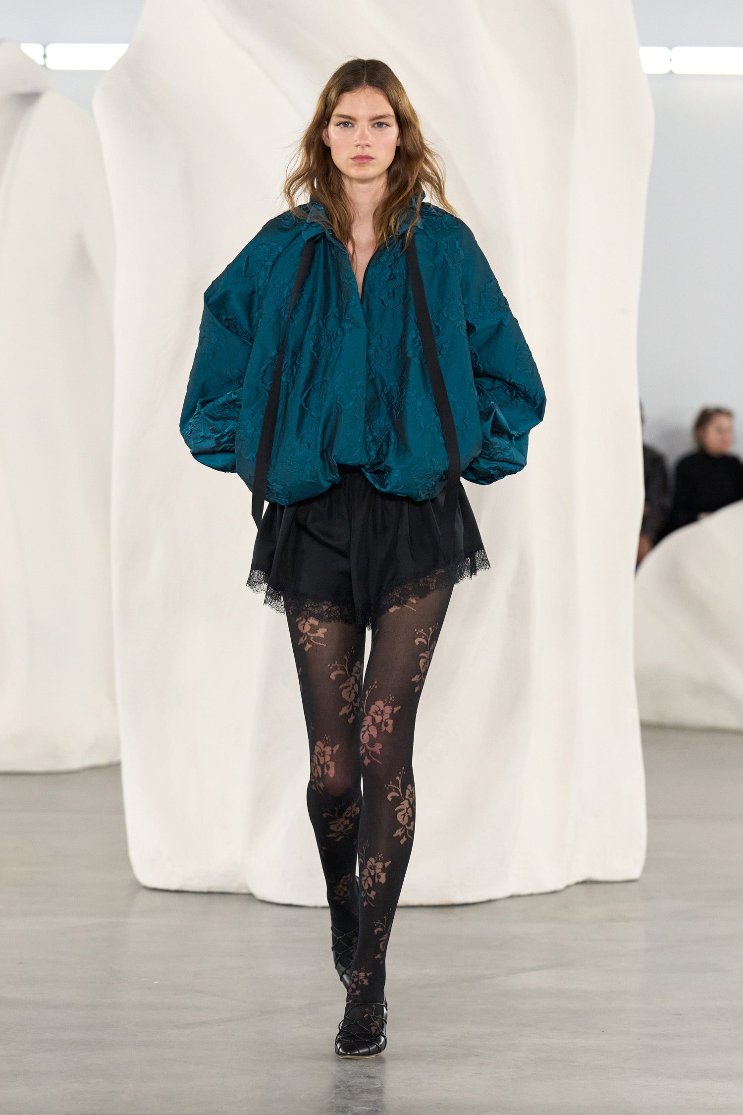 Ulla Johnson Roux veste cloque bleu Beryl
