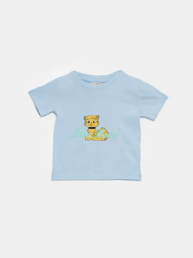Ester Manas Mini Manas Cheeky Leopard T-shirt bleu 62-68