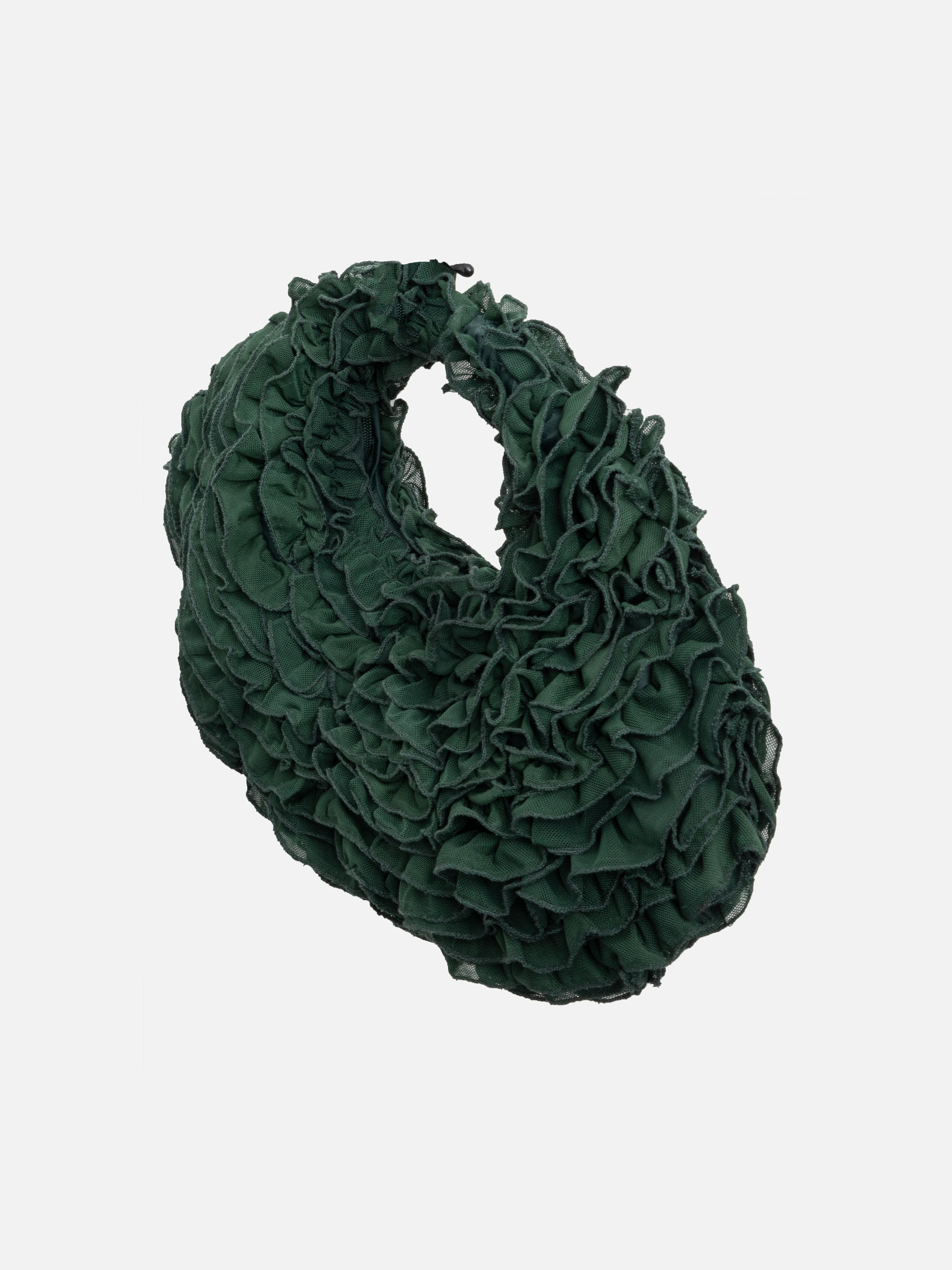 Ester Manas Accessories Cancan sac vert mesh froncé