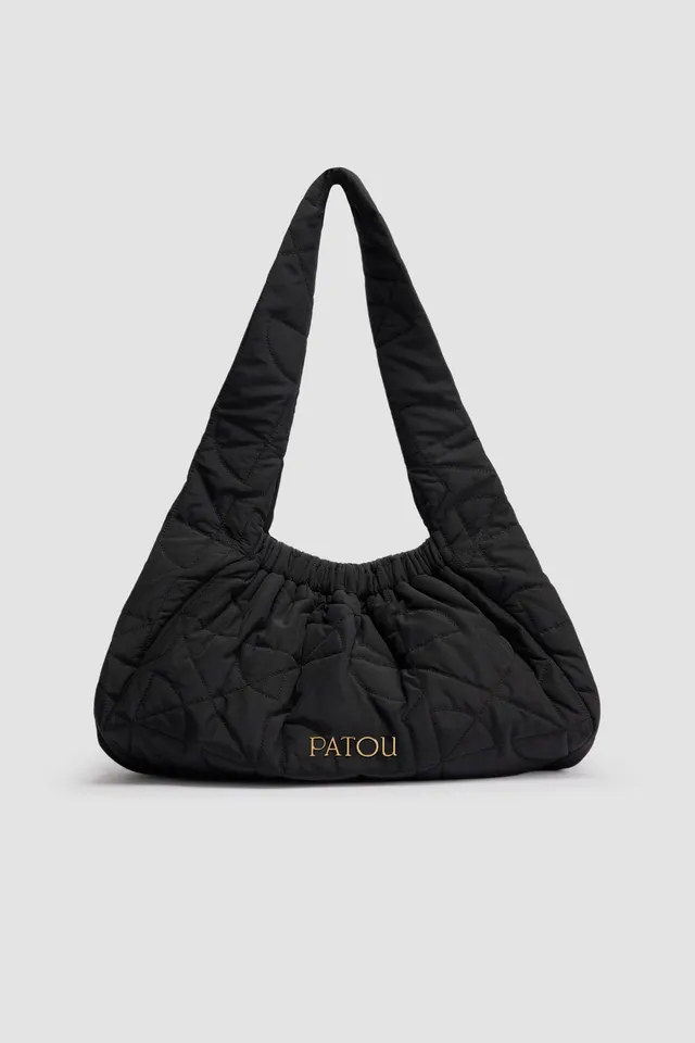 Patou Bags Le Biscuit large sac nylon noir TU