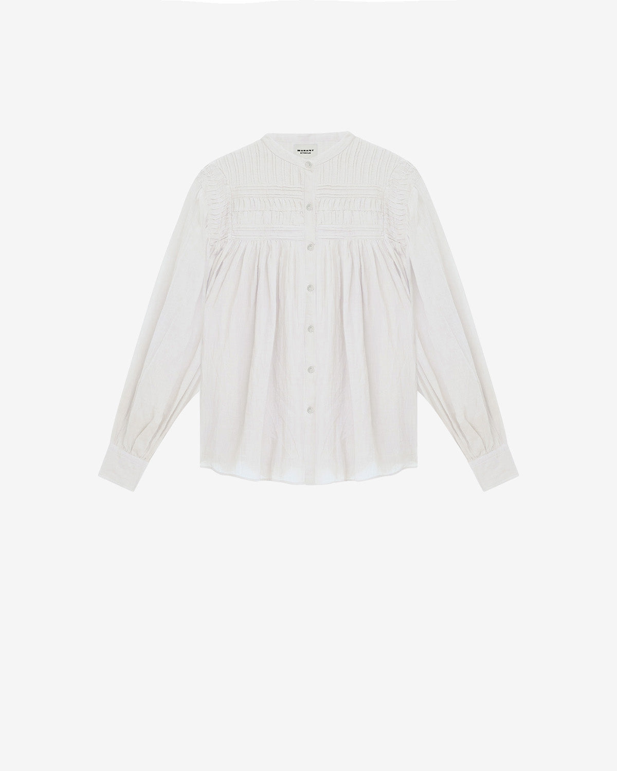 Isabel Marant Plalia HT0002FC blouse blanc voile coton