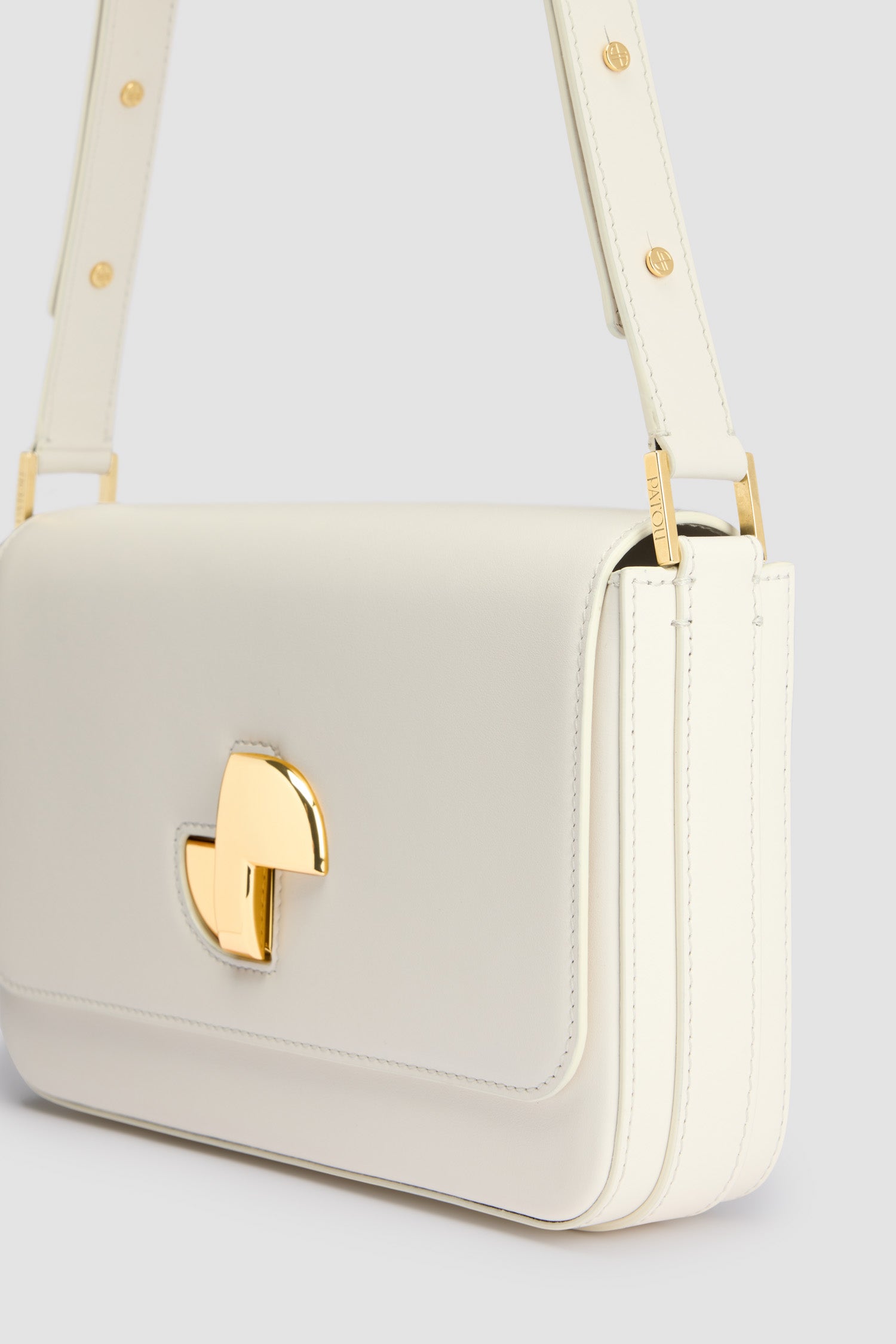 Patou Classic Lock BA017 sac cuir Angora