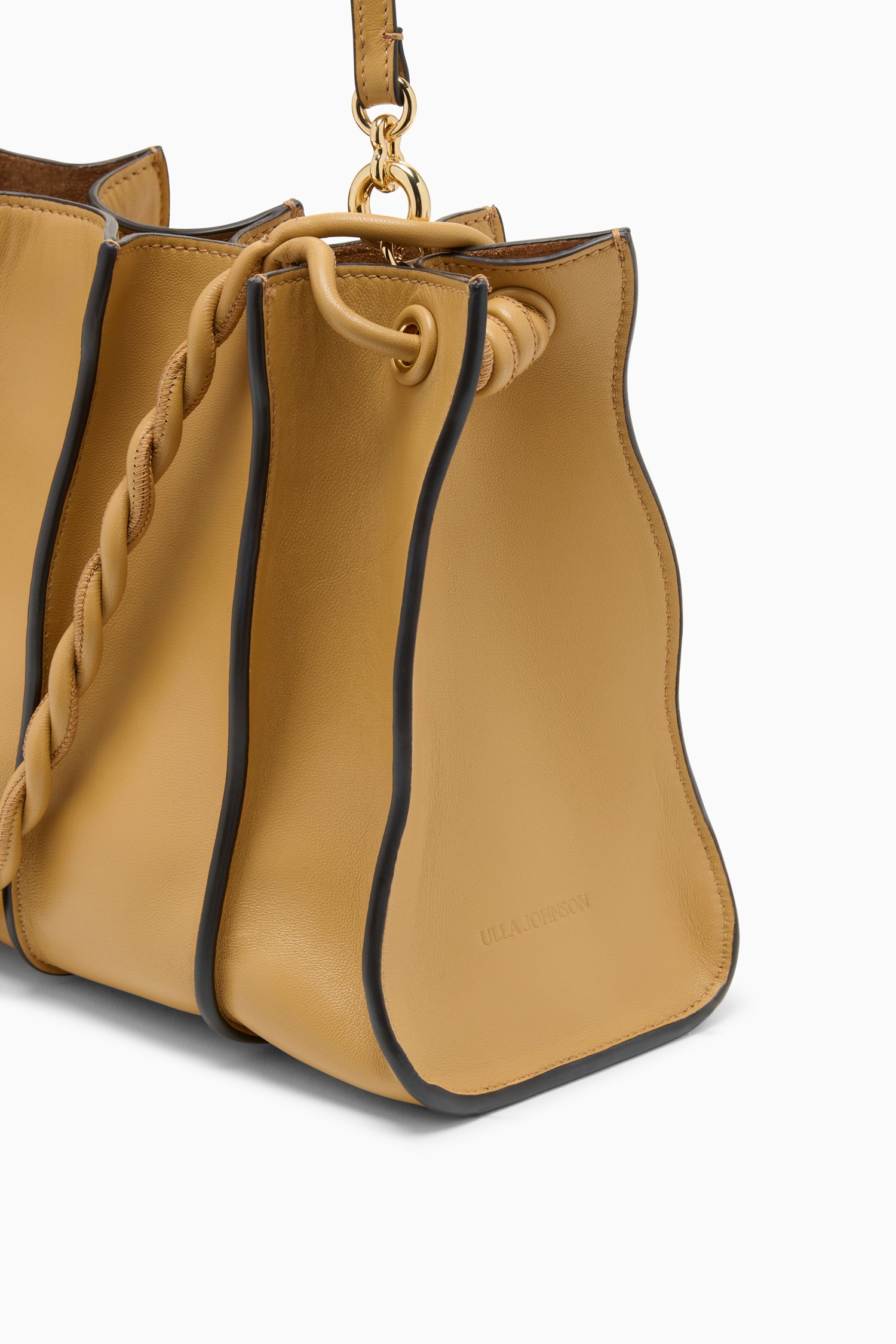 Ulla Johnson Adria FA261163 sac cuir Bisque beige convertible
