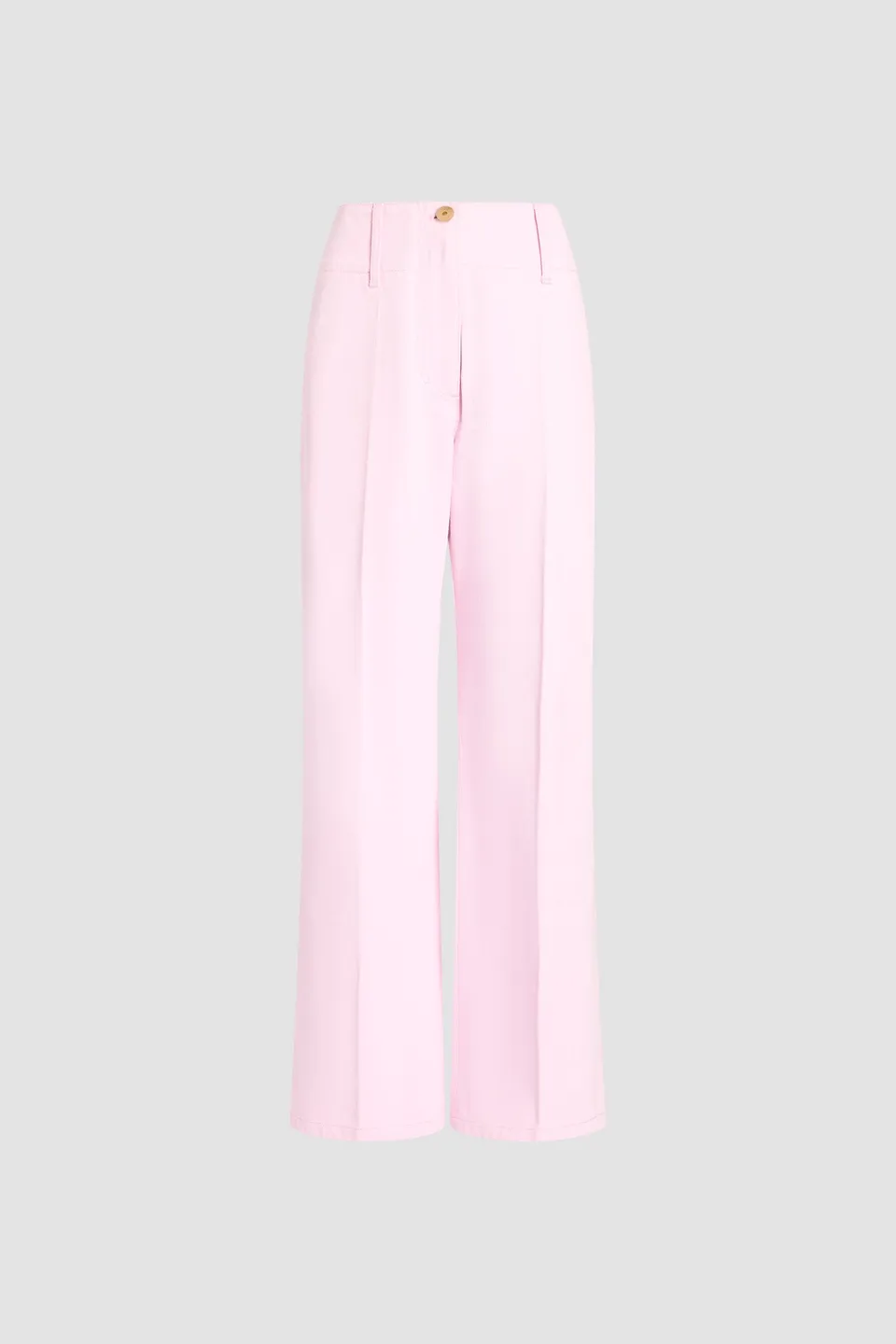 Patou P26TR0440252462P pantalon denim large rose