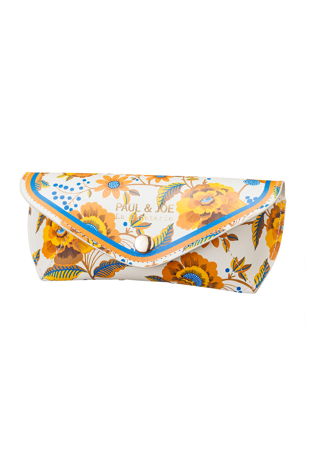 PAUL & JOE Accessoires de sac étui à lunettes fleurs jaunes