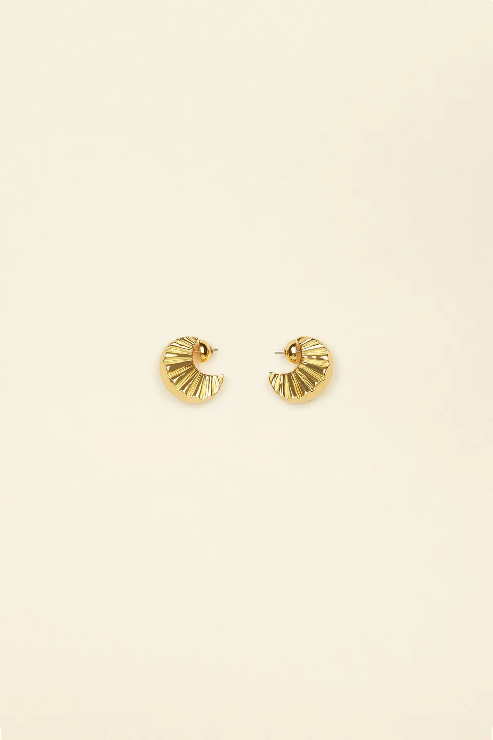 Patou Jewellery Small Mandarine boucles d'oreilles doré TU