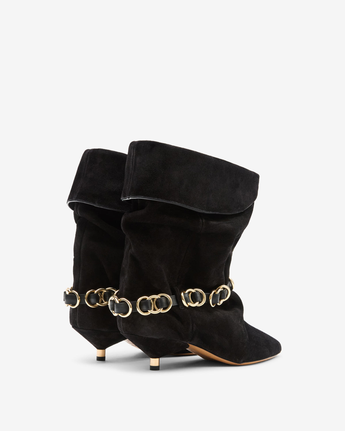 Isabel Marant Edrik BO0285FA bottines noir cuir talon 4,5 cm