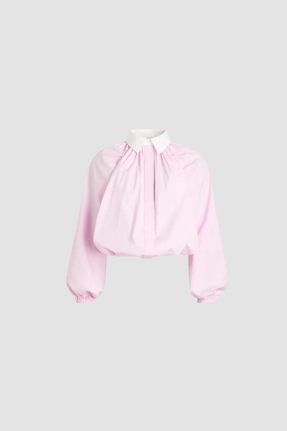 Patou BL050 blouse rose coton bio manches ballon
