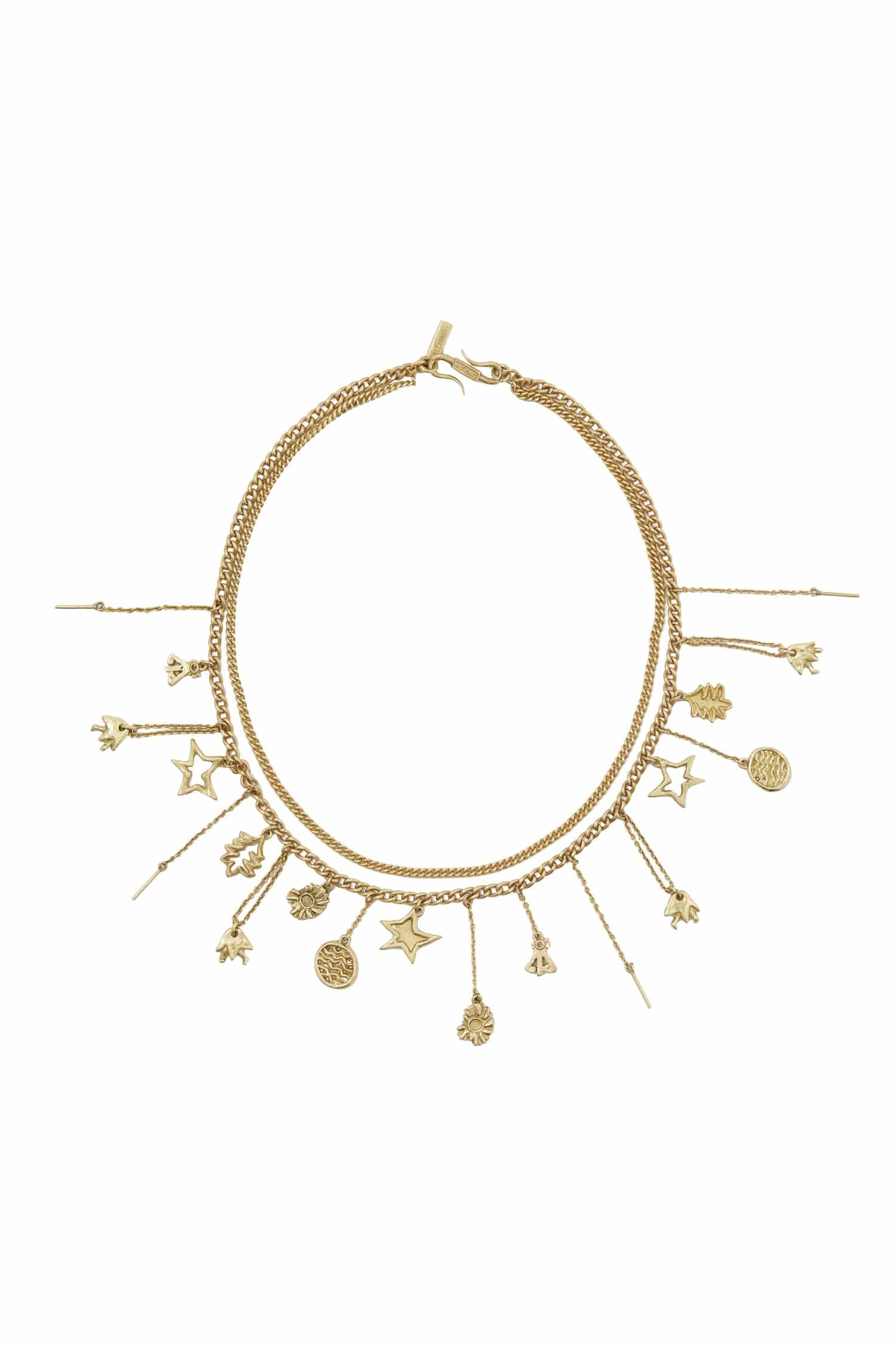Alemäis Jem Charm collier breloques OS laiton plaqué