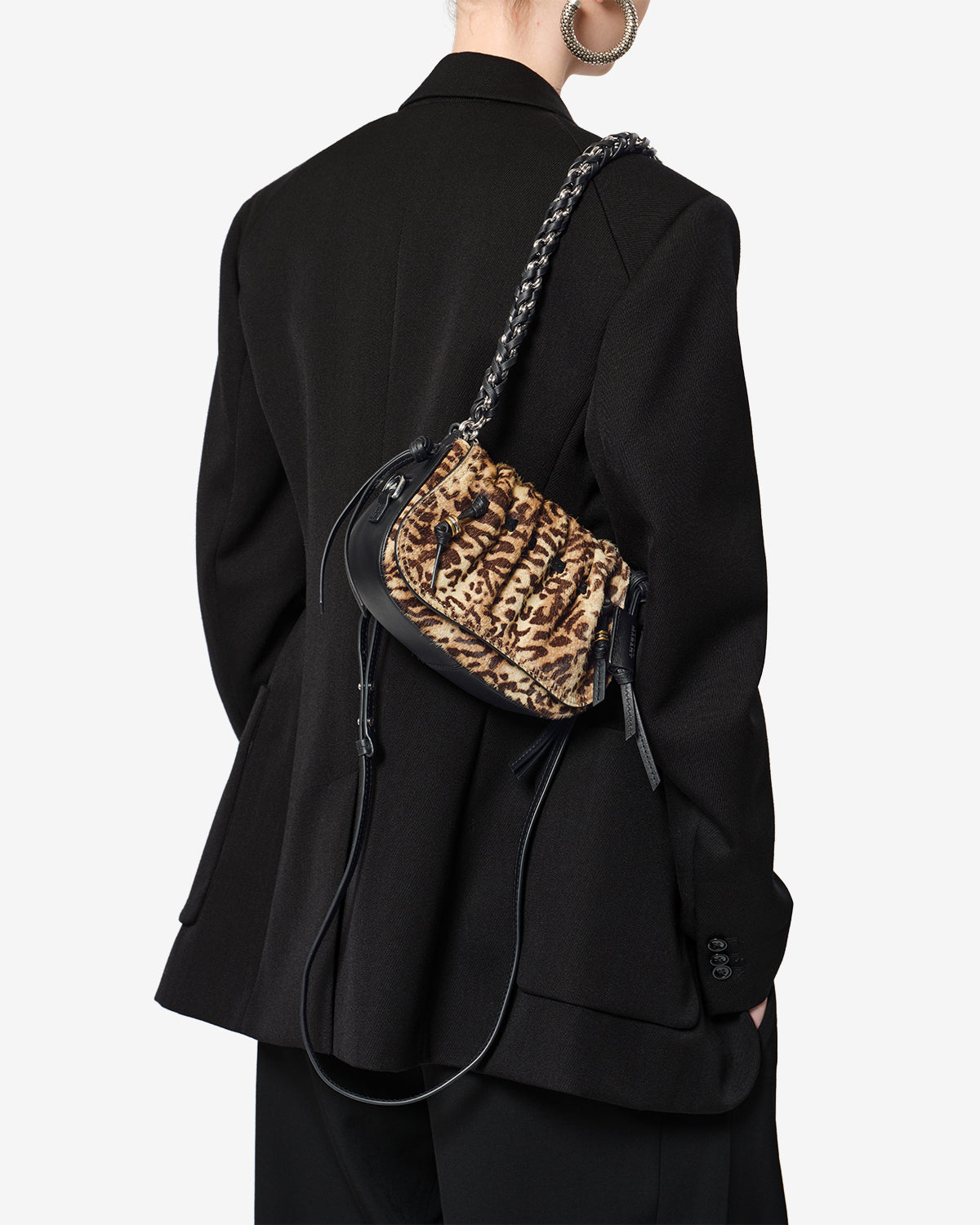 Isabel Marant Bolton XS PP0512FA Sac cuir fauve 21 cm