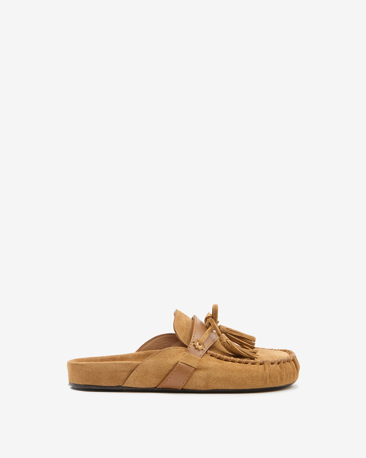 Isabel Marant Malvin mocassins cognac cuir