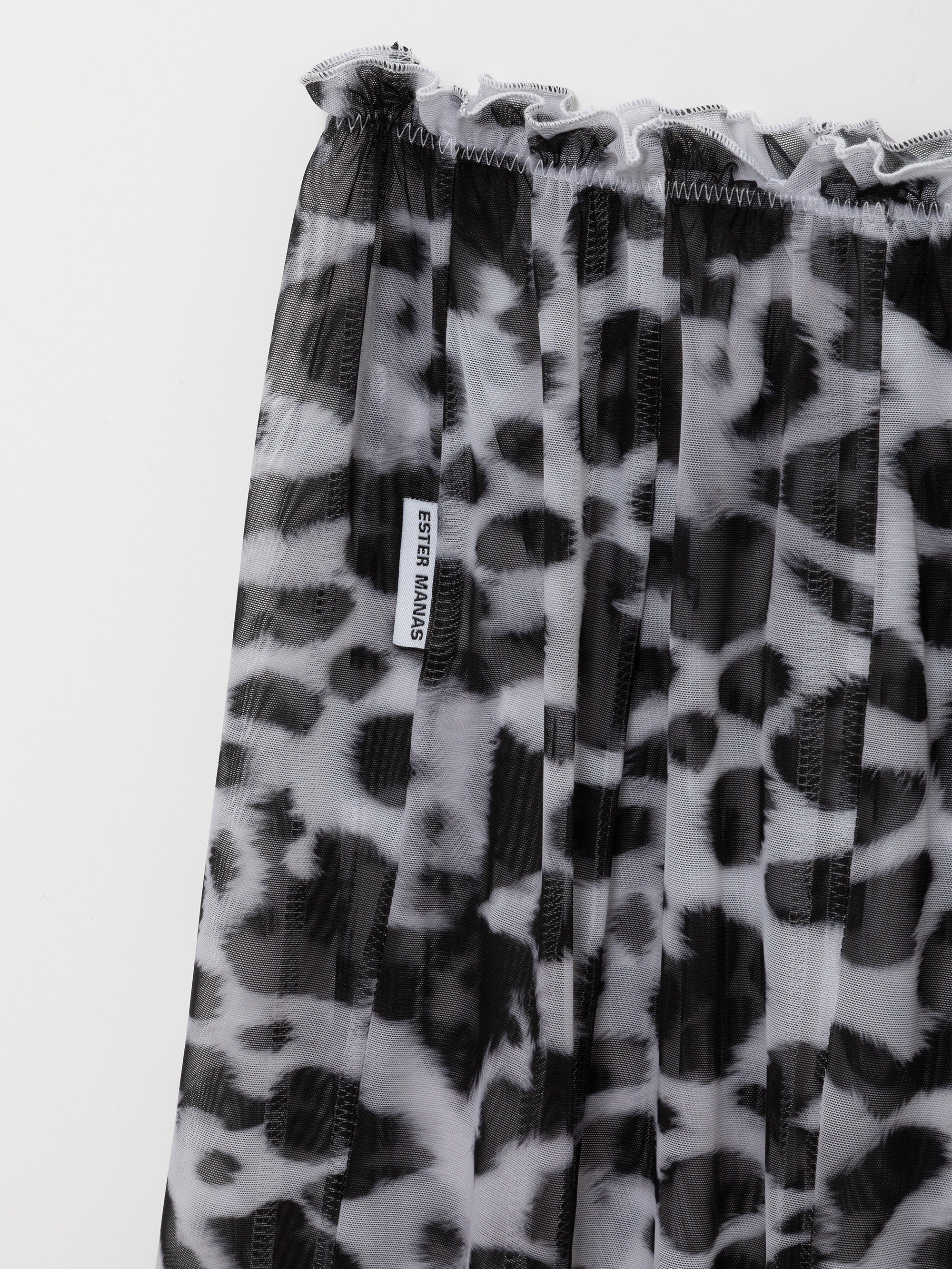 Ester Manas Dalmatian jupe tulipe midi Cosy