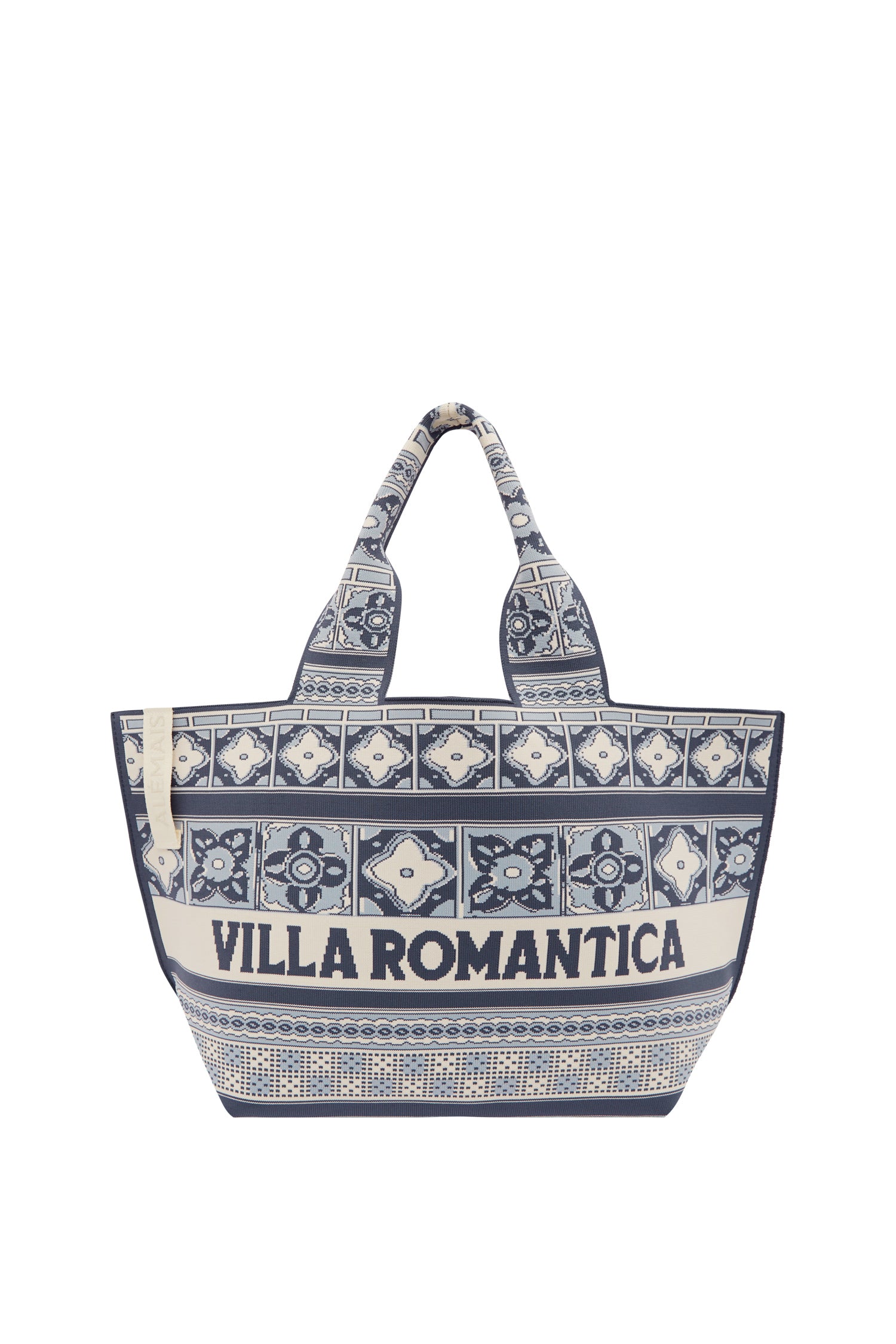 Alemais Villa Romantica Jacquard Maxi Tote cabas