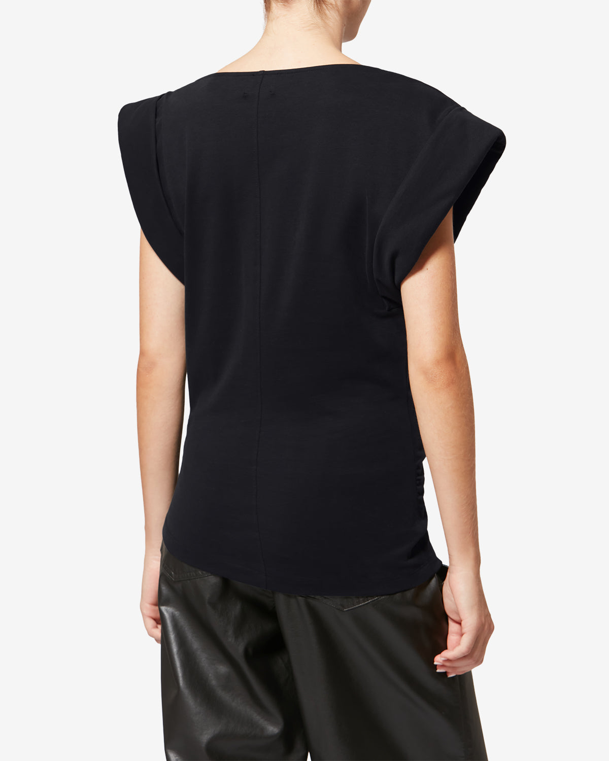 Isabel Marant Maisan TS0207FA t-shirt noir coton