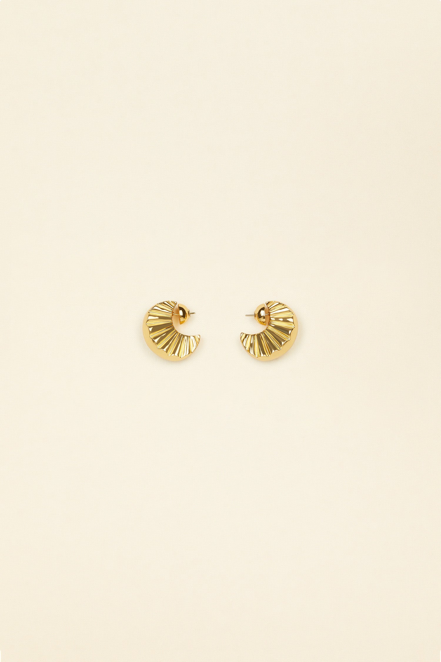 Patou Jewellery Small Mandarine boucles d'oreilles doré TU