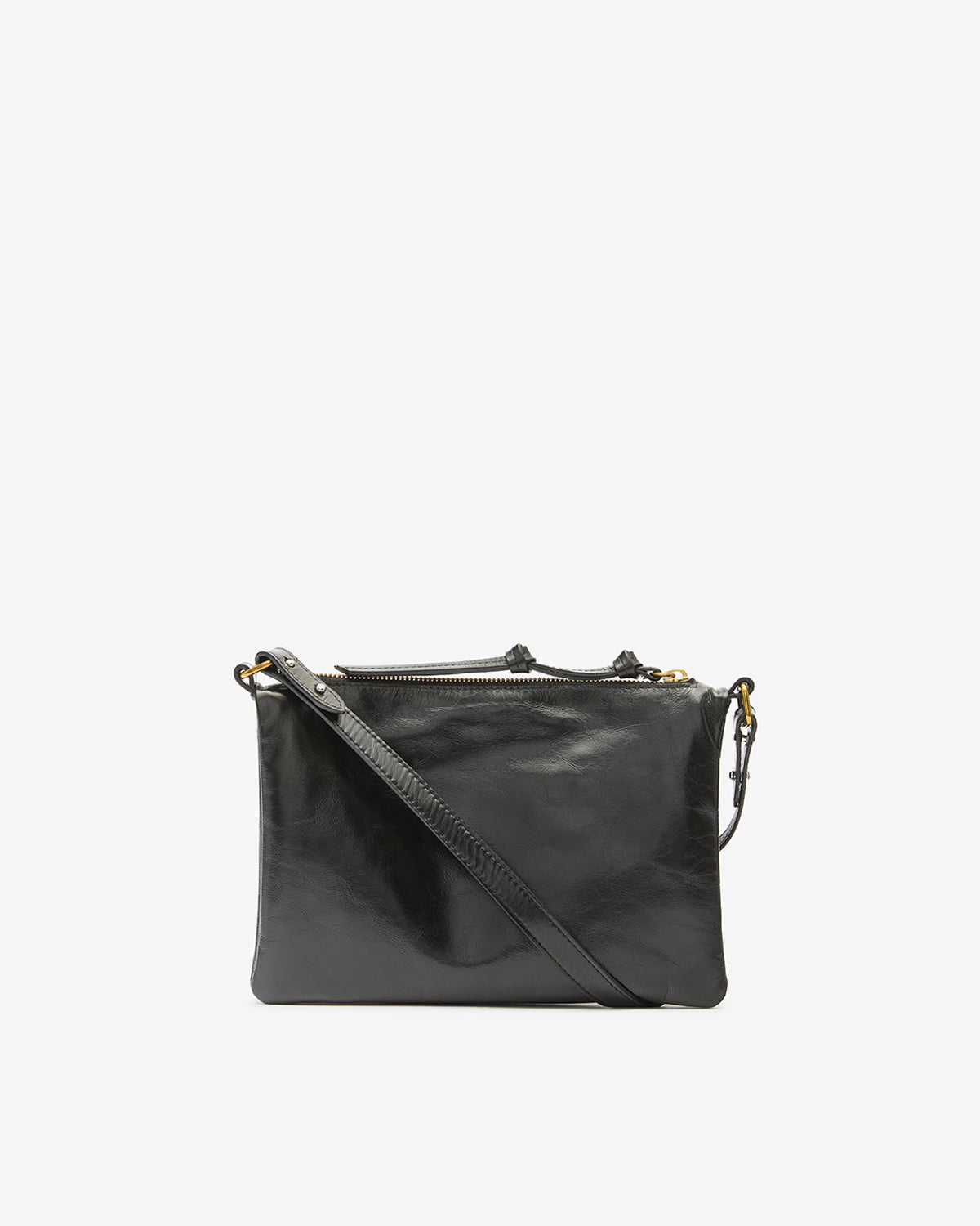 Isabel Marant Winna Duo sac cuir noir double