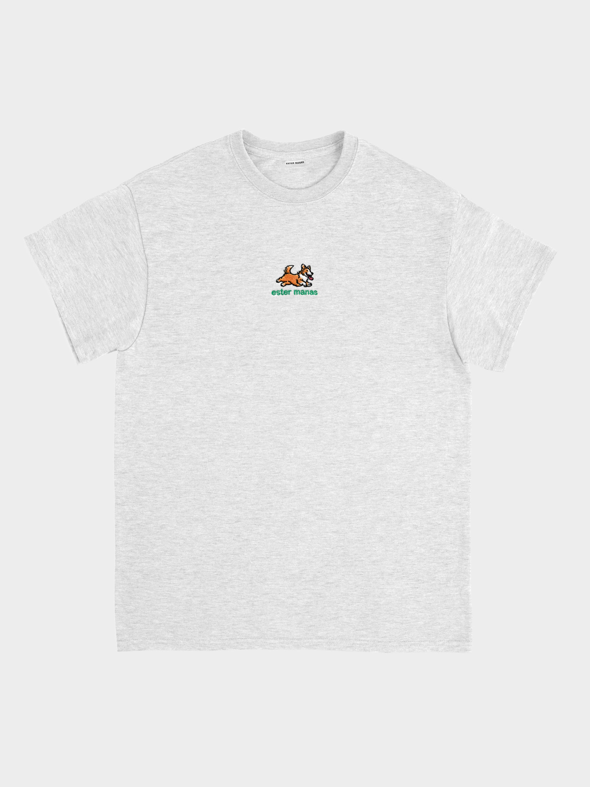 Ester Manas Everydoggy T-shirt gris Bulldog XS/S coton