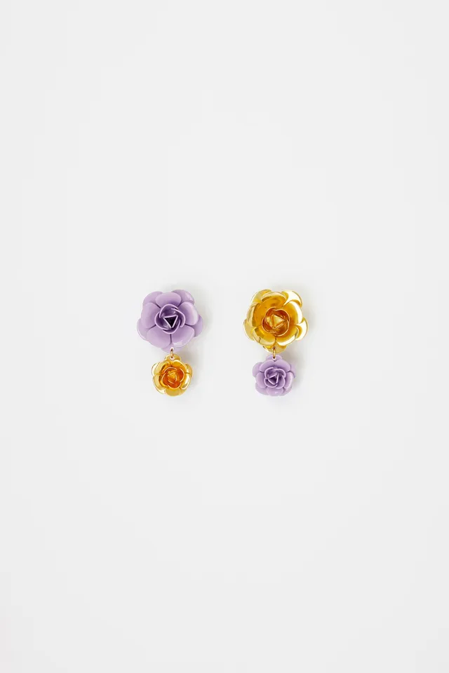 Patou Jewellery JW0881001473W boucles d'oreilles Wisteria TU fleur